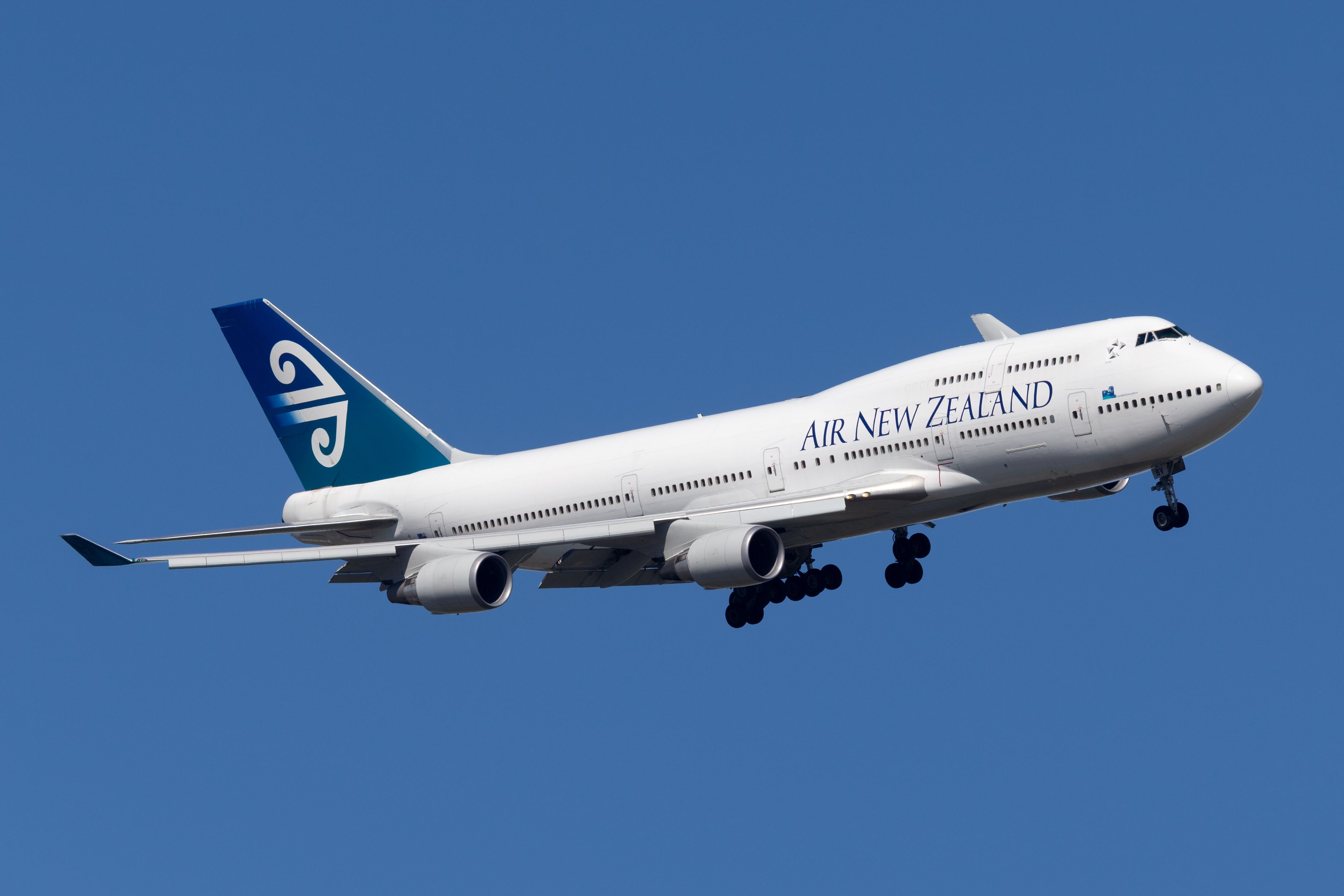 Air New Zealand Boeing 747-400 Inflight
