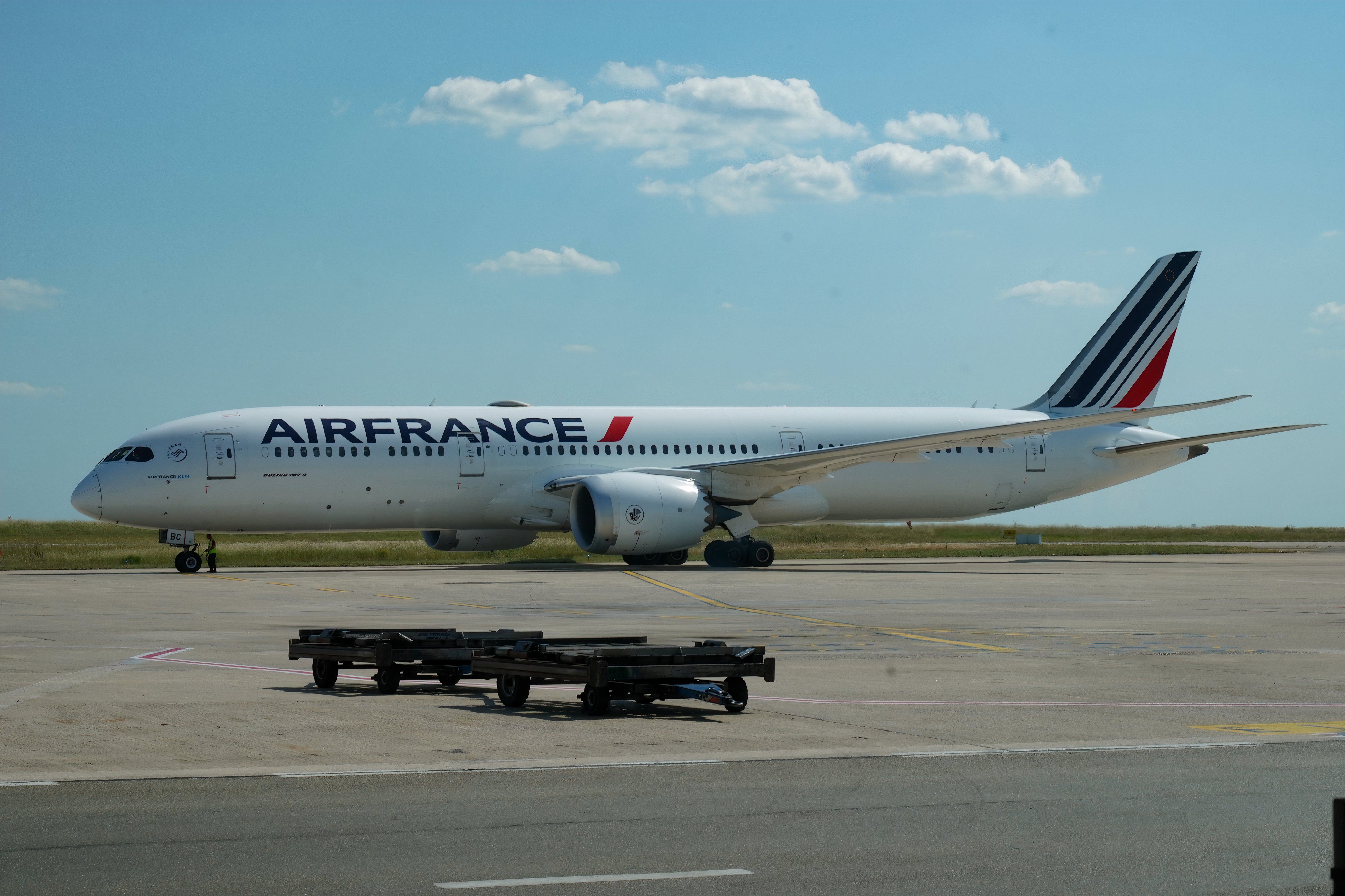 An Air France Boeing 787 Dreamliner