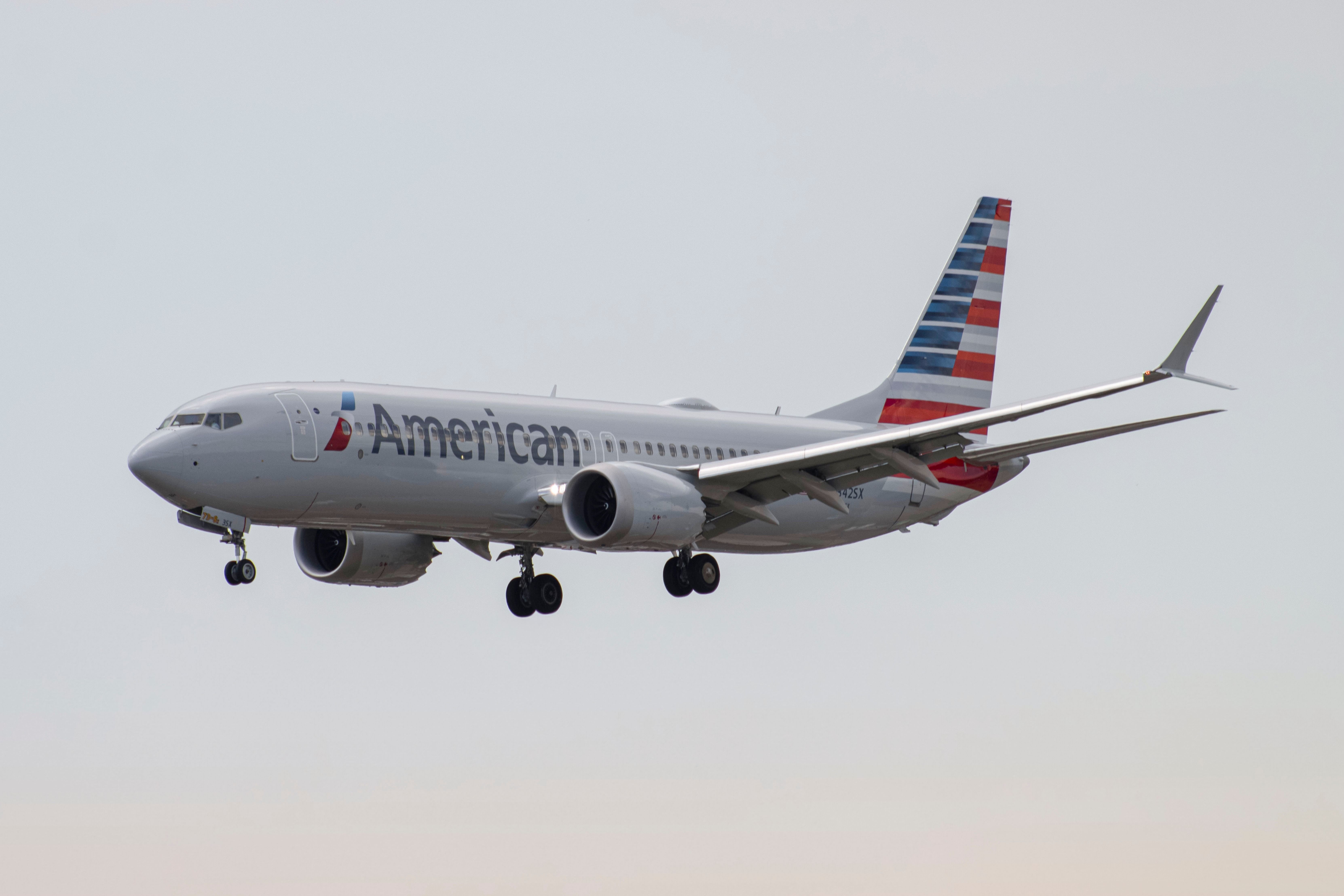 American Airlines Boeing 737 MAX 8.