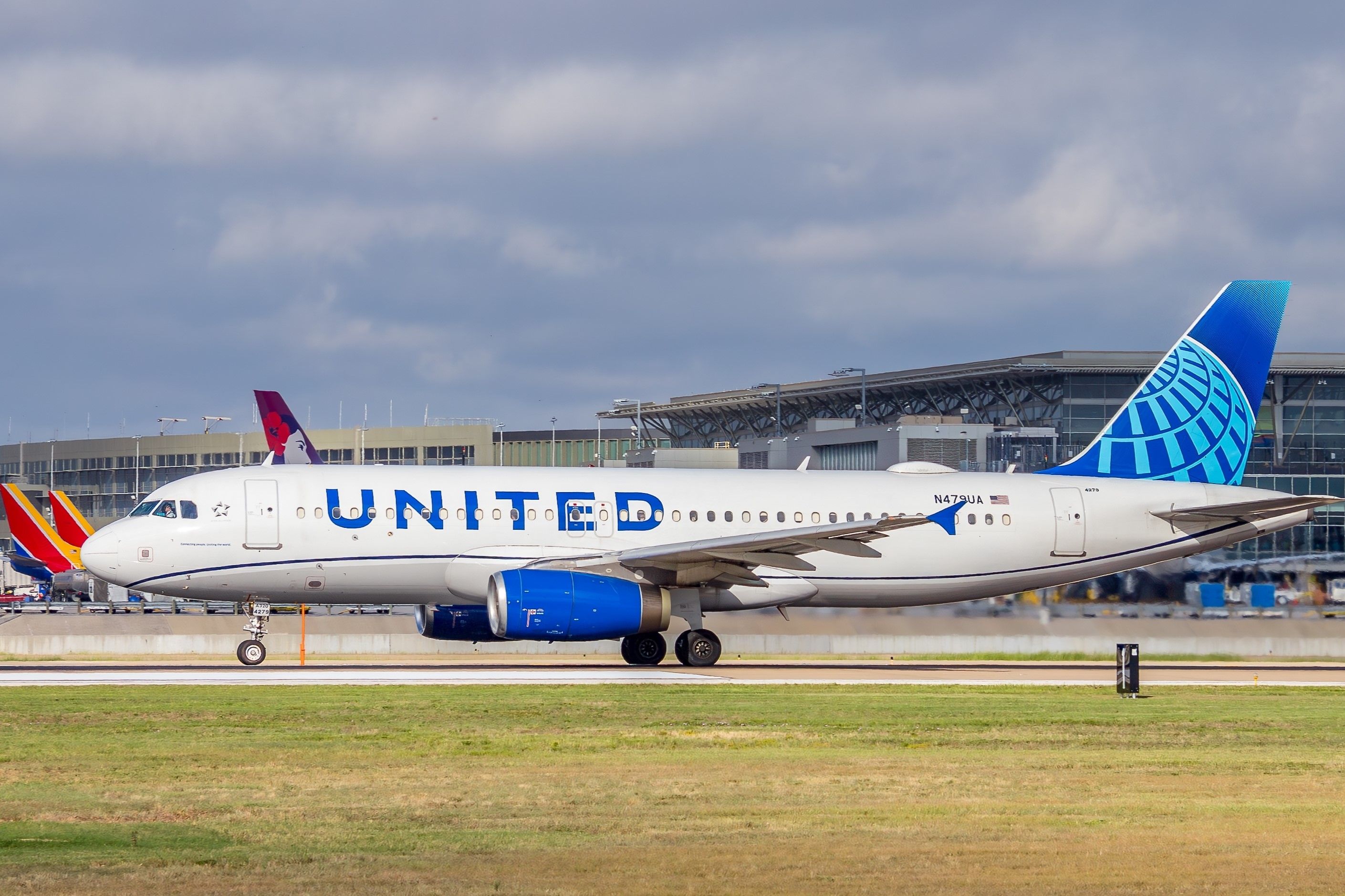 United Airlines Airbus A320 In Austin