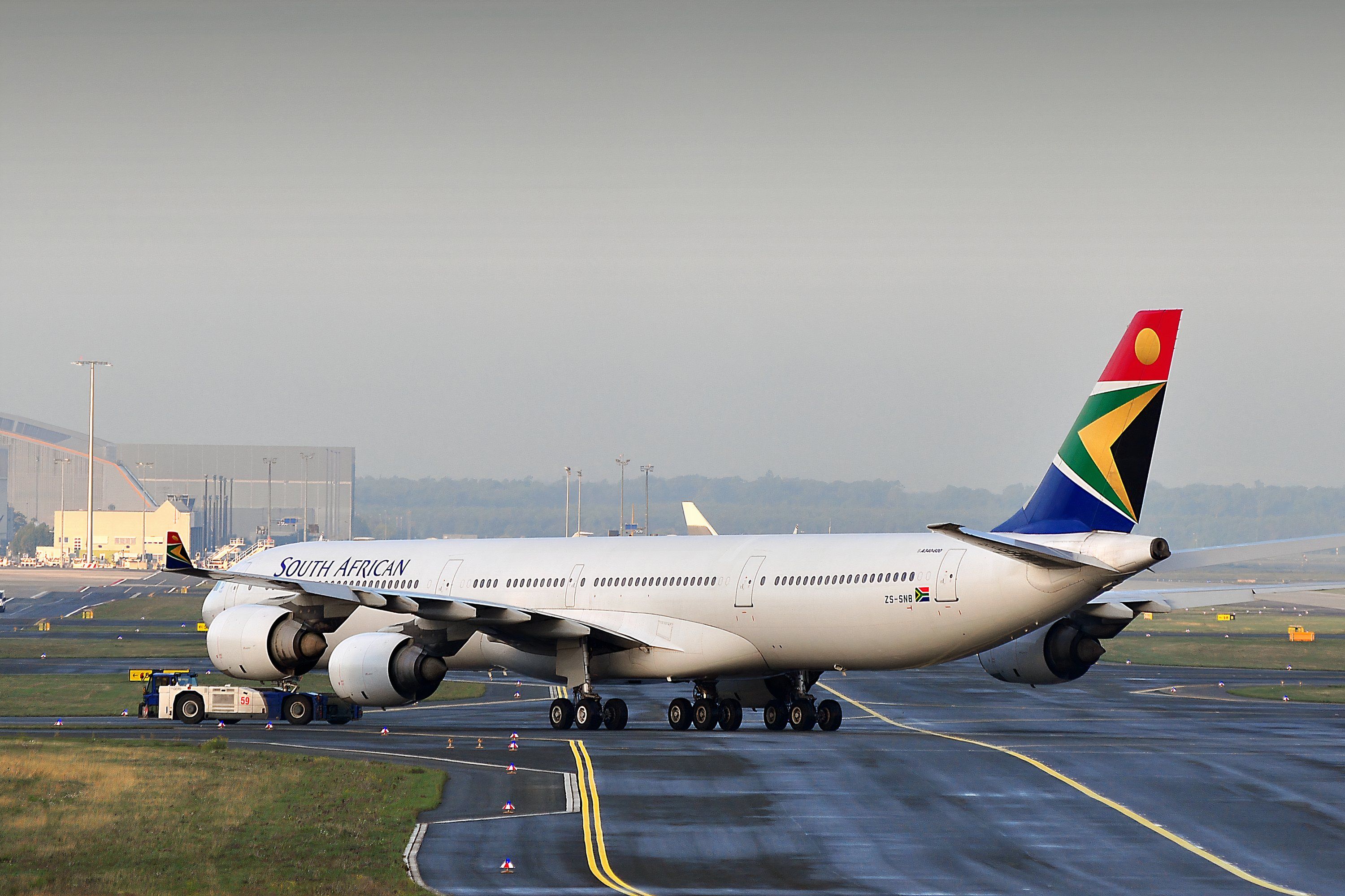 A South African Airways Airbus A340