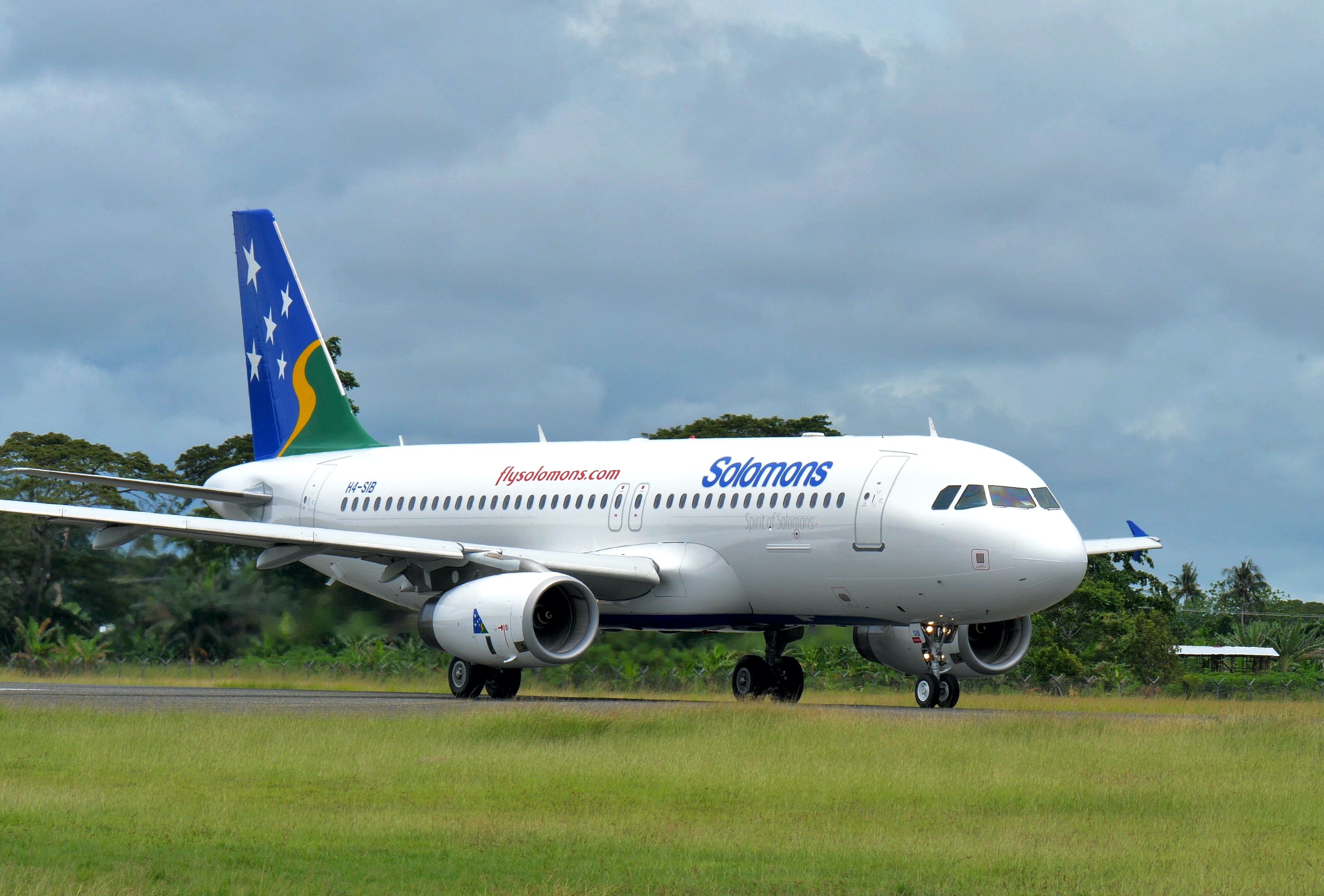 Solomon Airlines A320 - Honiara