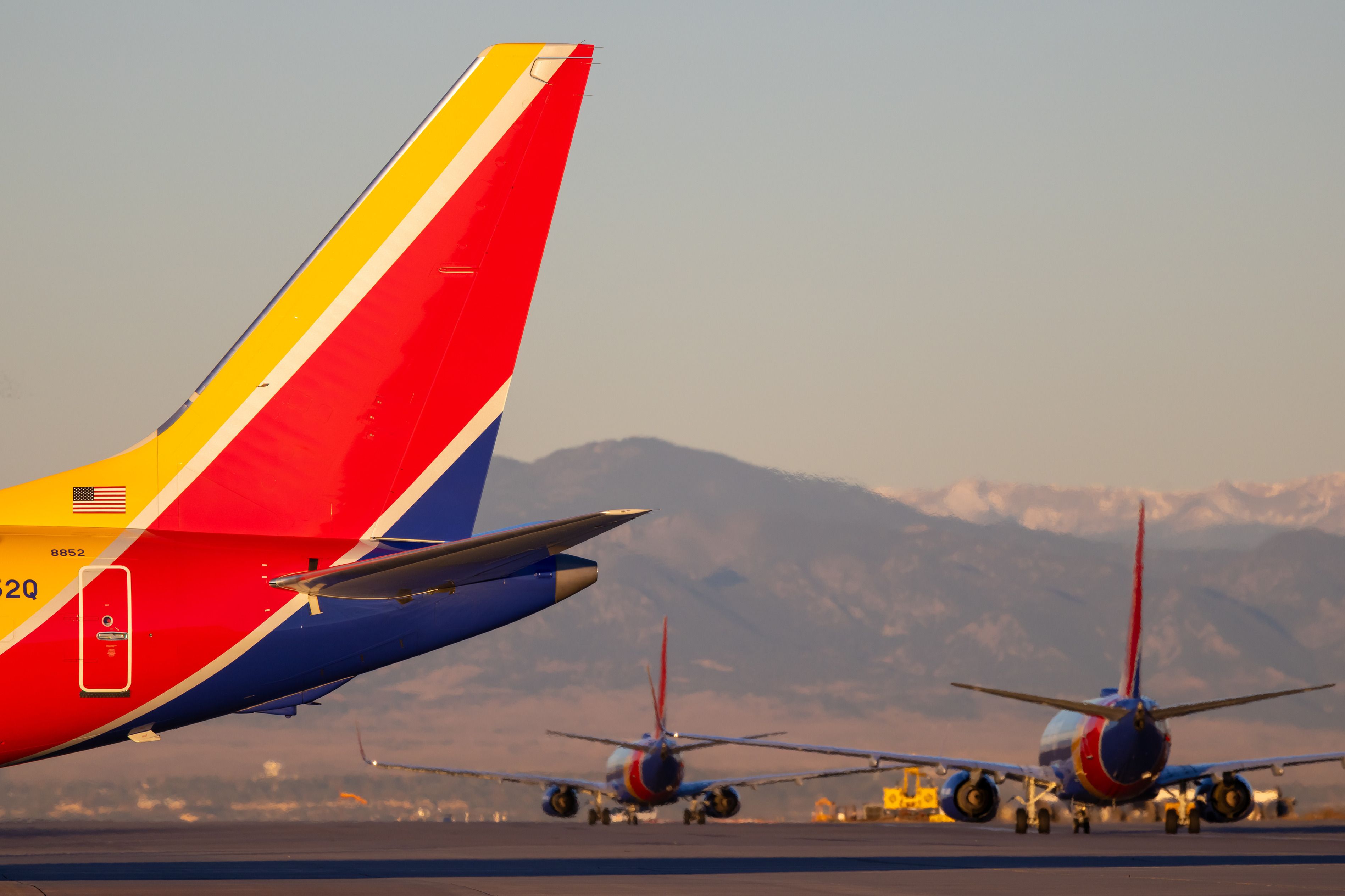 Southwest Airlines Planes at Sunrise