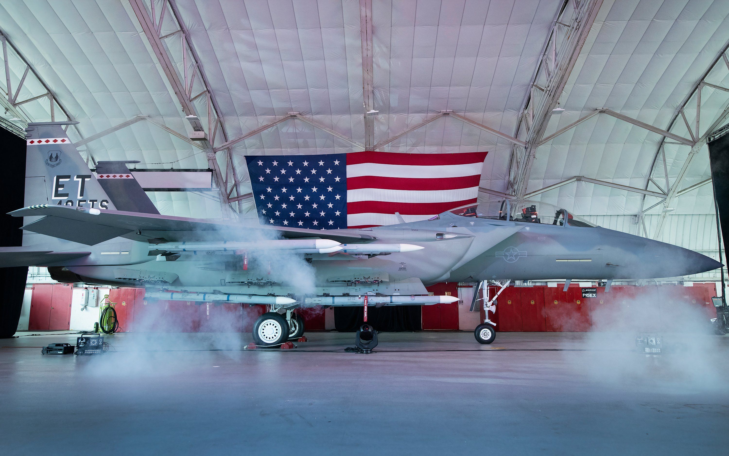 The Air Force’s newest fighter, the F-15EX Eagle II, was revealed and named during a ceremony, April 7, 2021, at Eglin Air Force Base, Fla. 