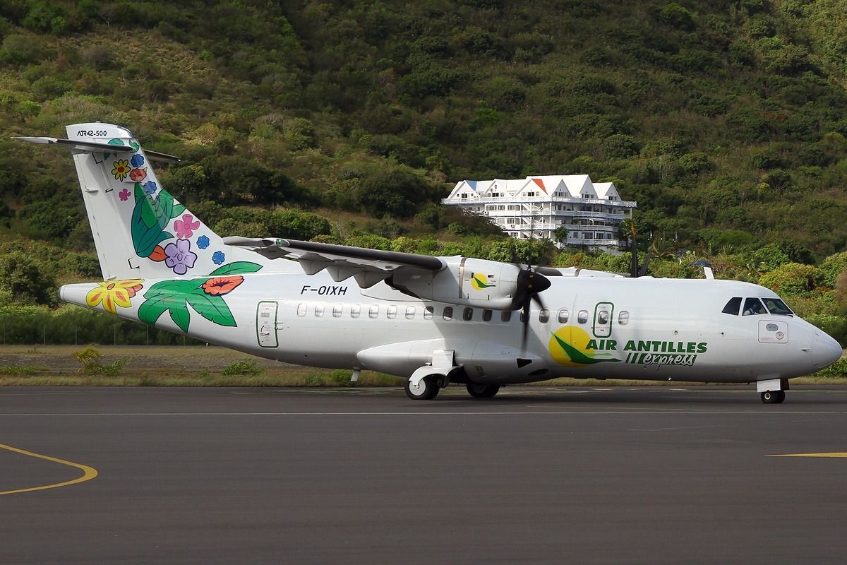 Air Antilles ATR aircraft