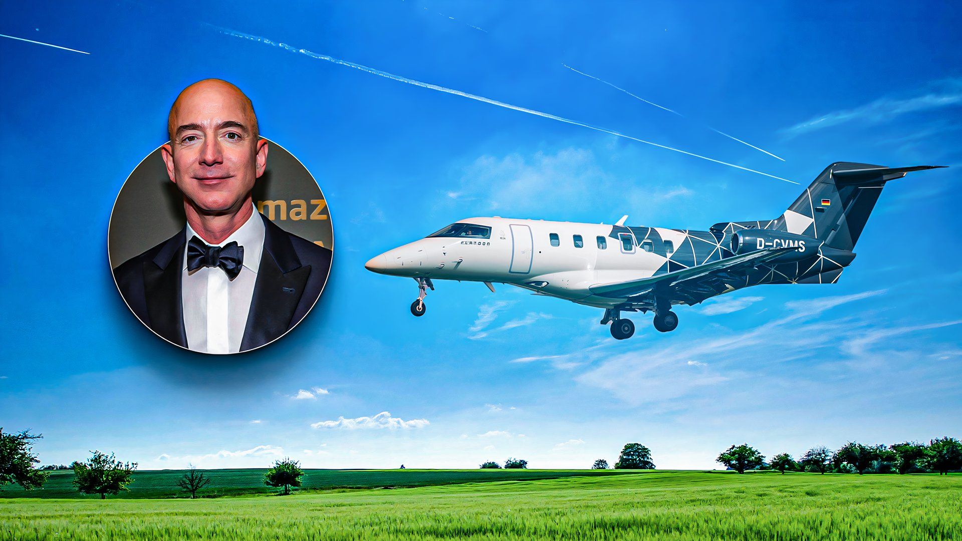 Jeff Bezos' Newest Private Jet: The Pilatus PC-24