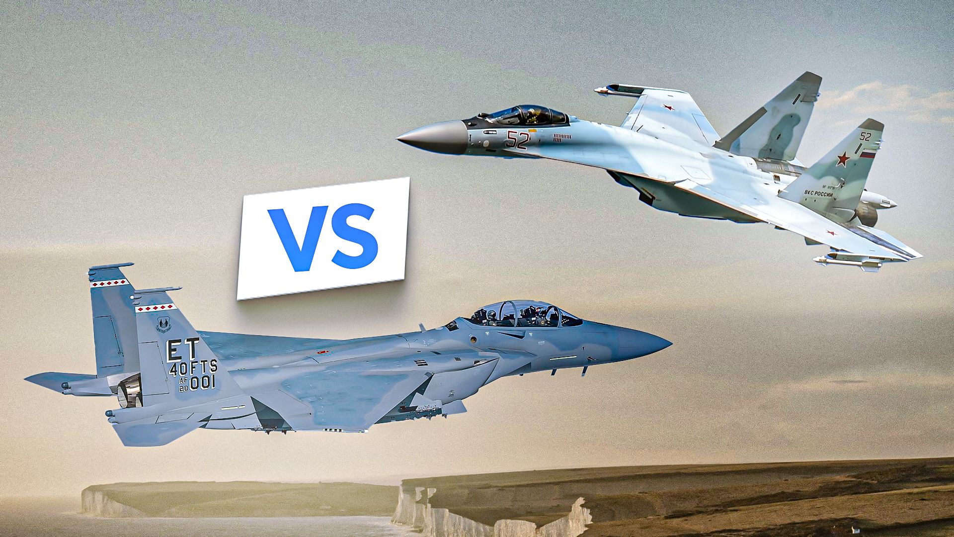 American F-15EX Vs Russian Su-35: Which Fighter Would Win In A Dogfight?