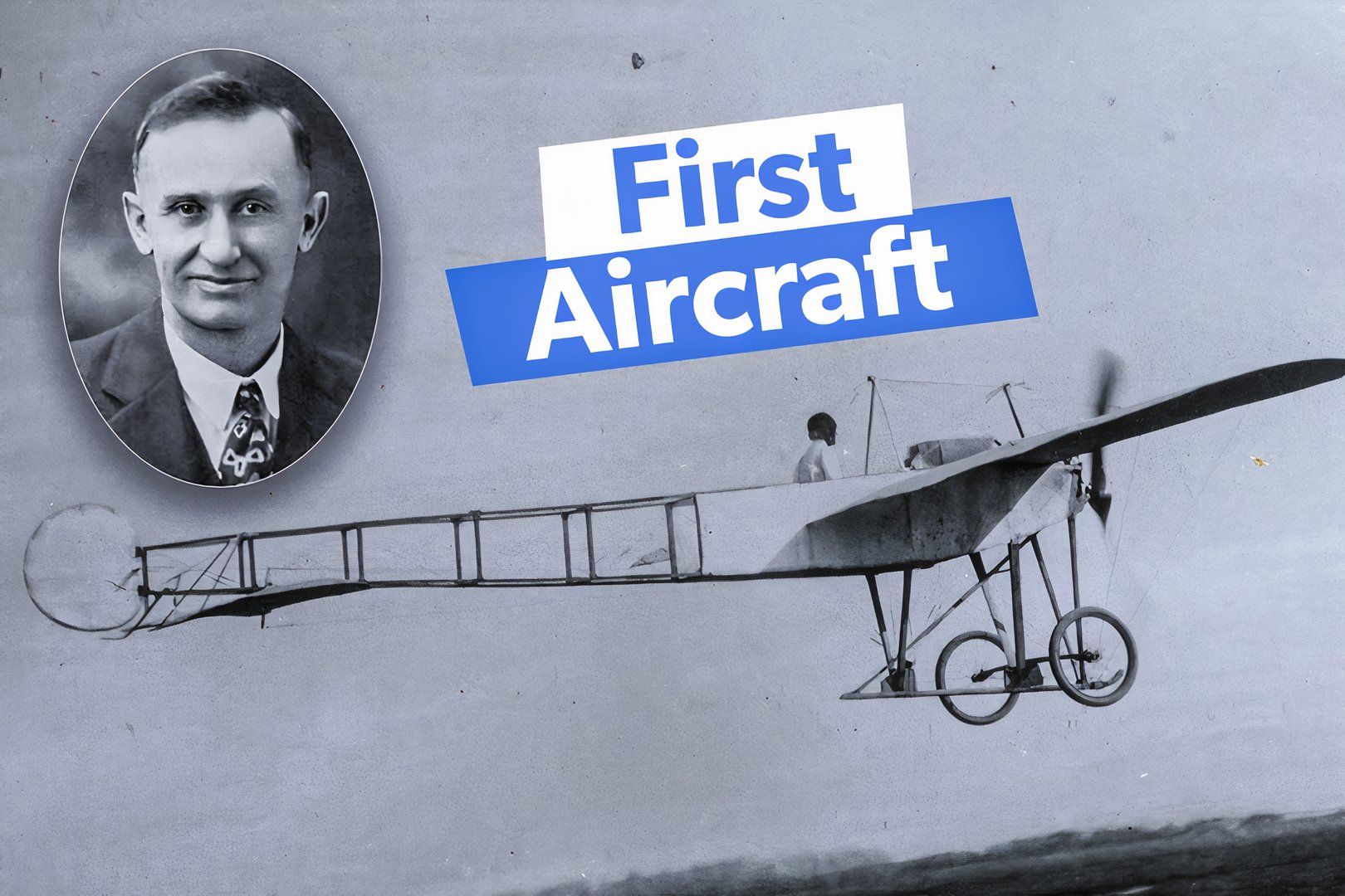 Clyde Cessna First Aircraft Custom Thumbnail