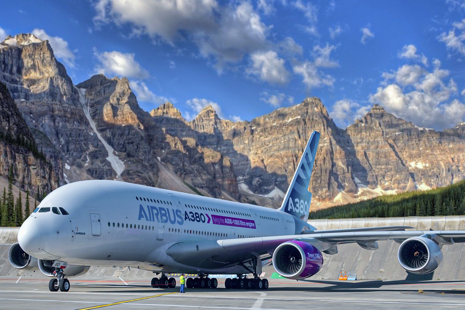 Airbus A380 Landscape Custom Thumbnail