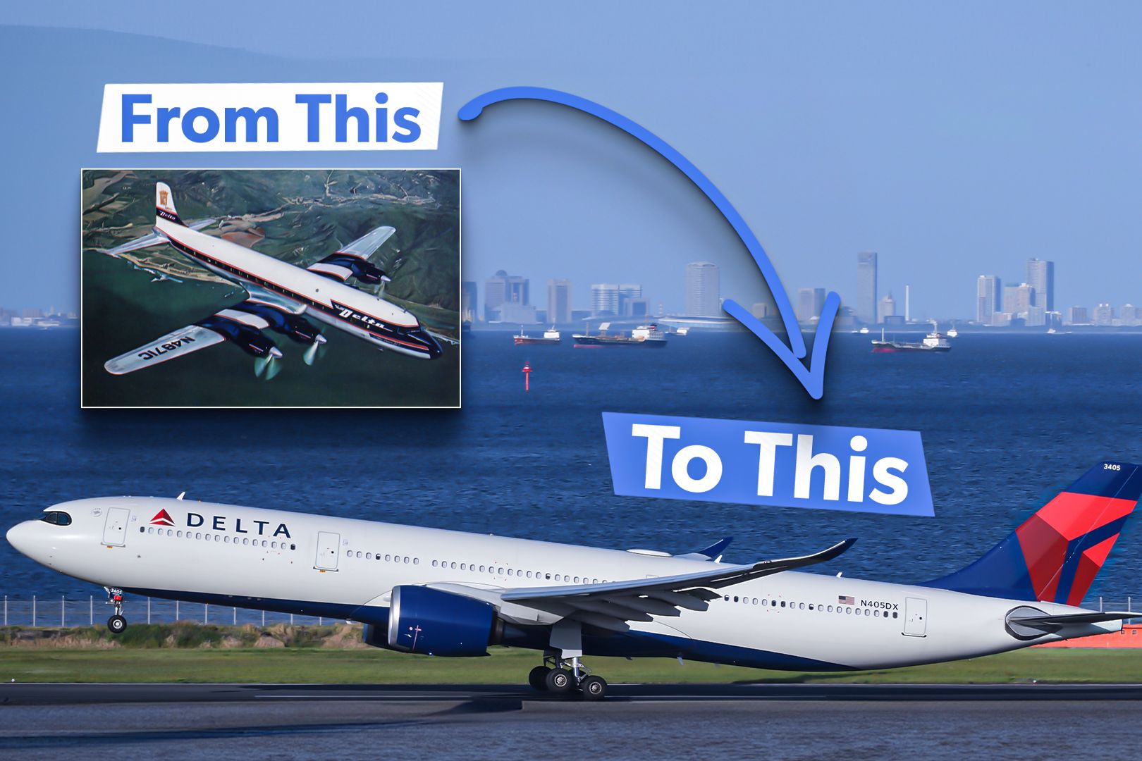 Delta Air Lines History Custom Thumbnail