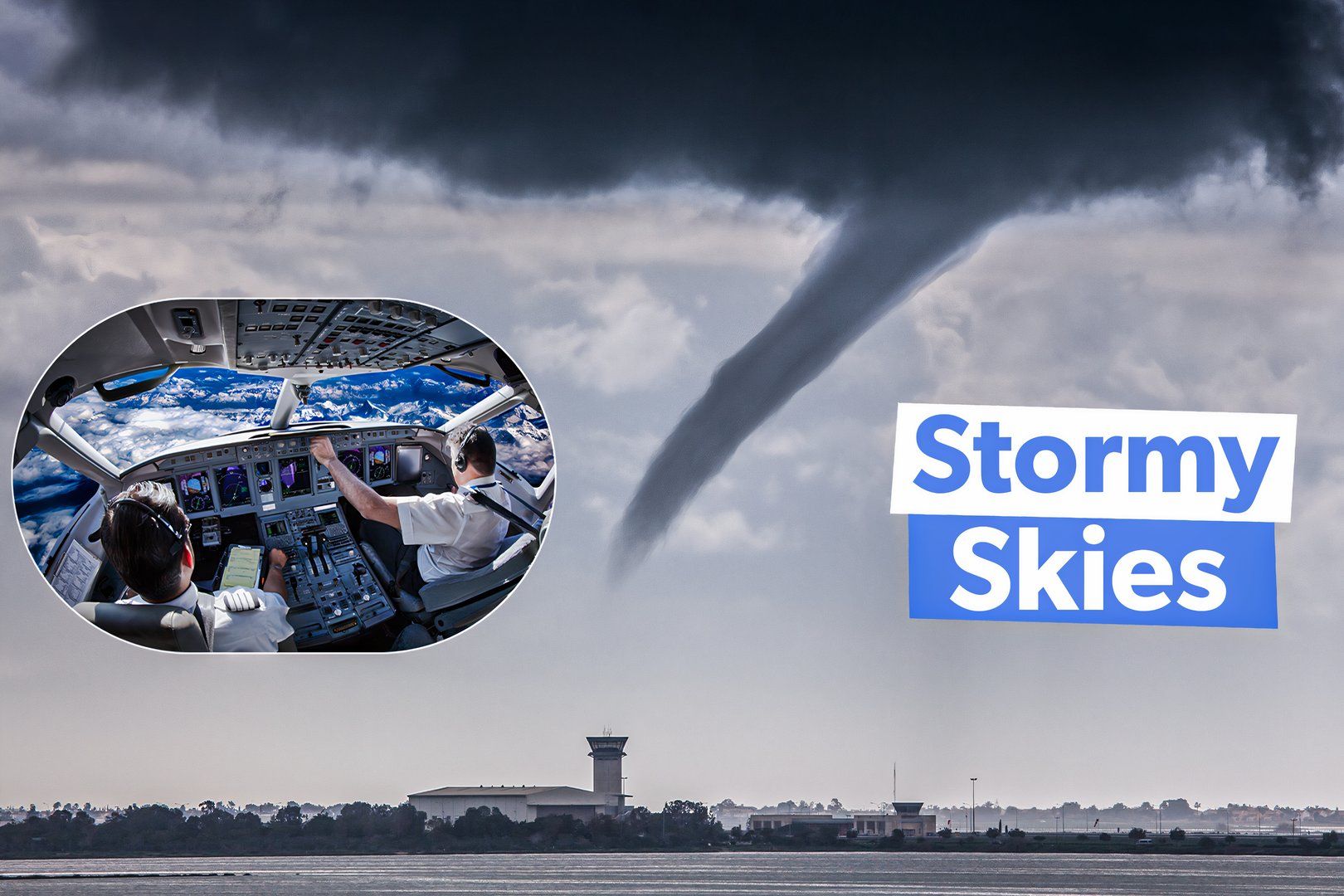 Flying In Tornado Season Custom Thumbnail