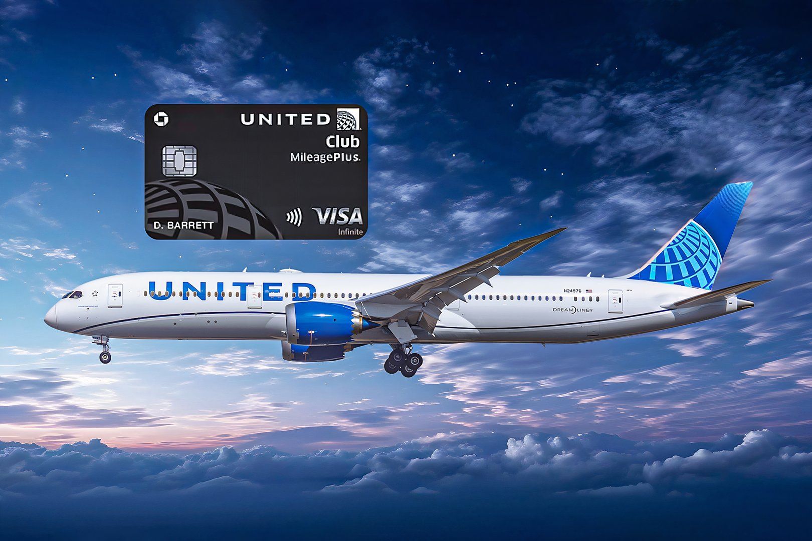United Airlines Club Card Custom Thumbnail