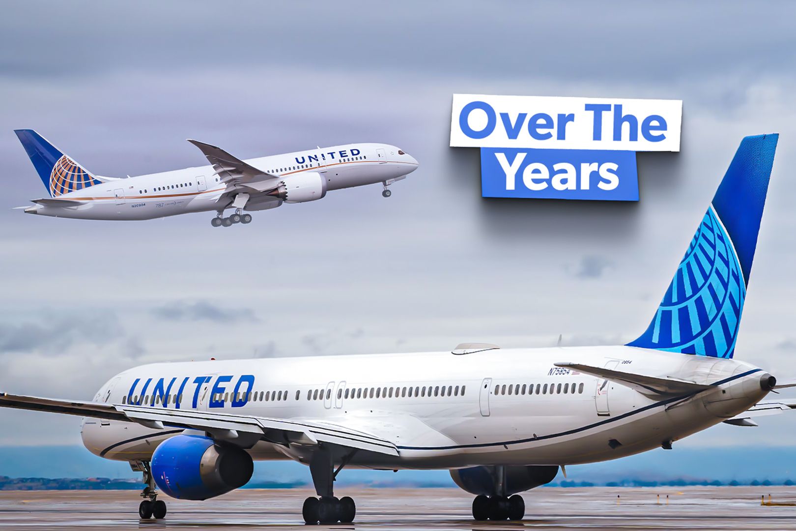 United Airlines History Custom Thumbnail