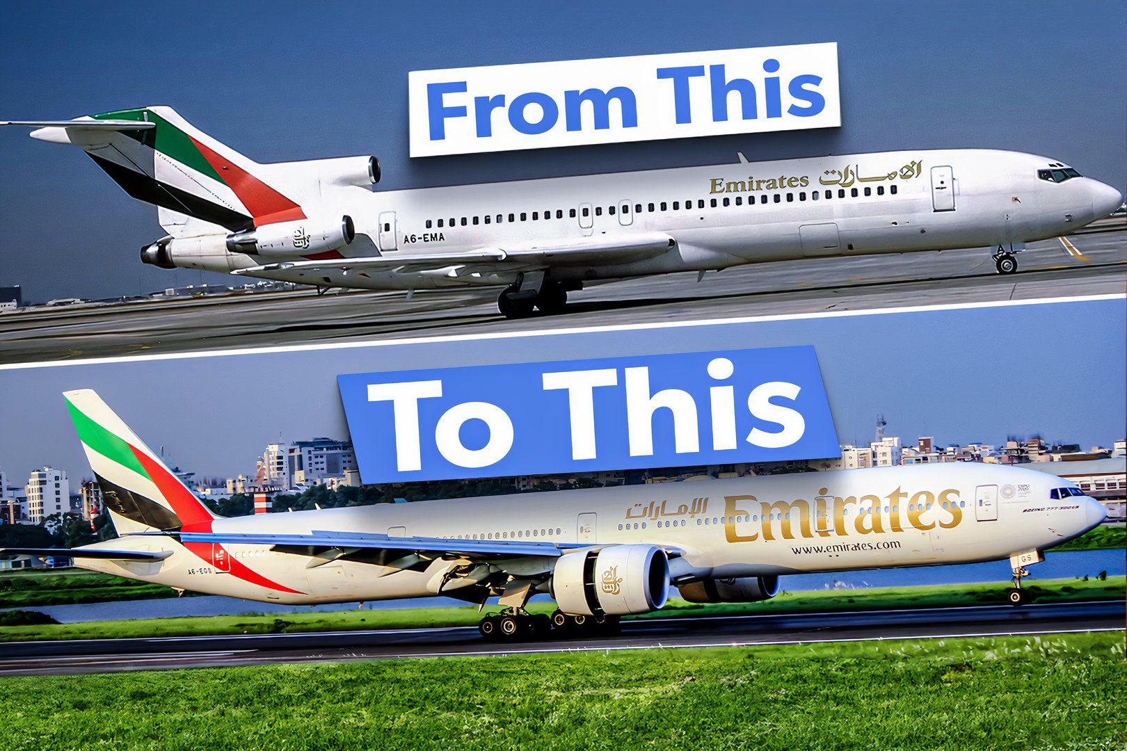 Emirates Boeing Fleet History Custom Thumbnail