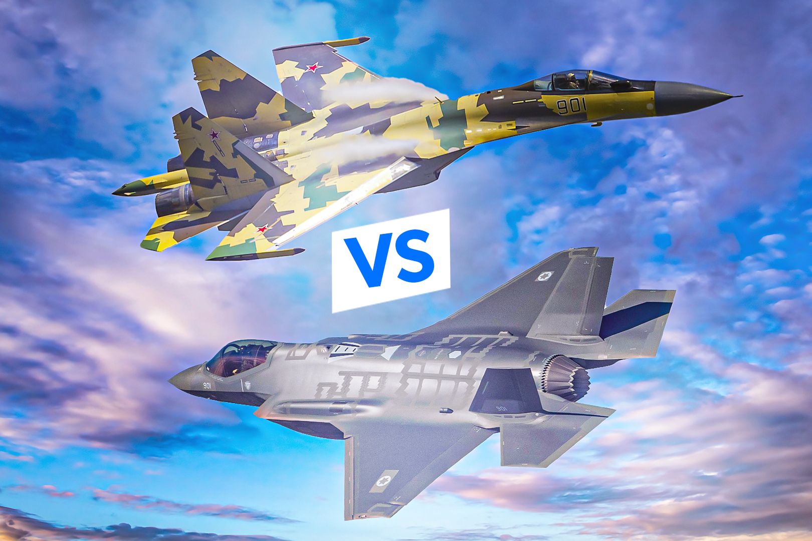 Israeli Adir vs Russian Super Flanker Custom Thumbnail