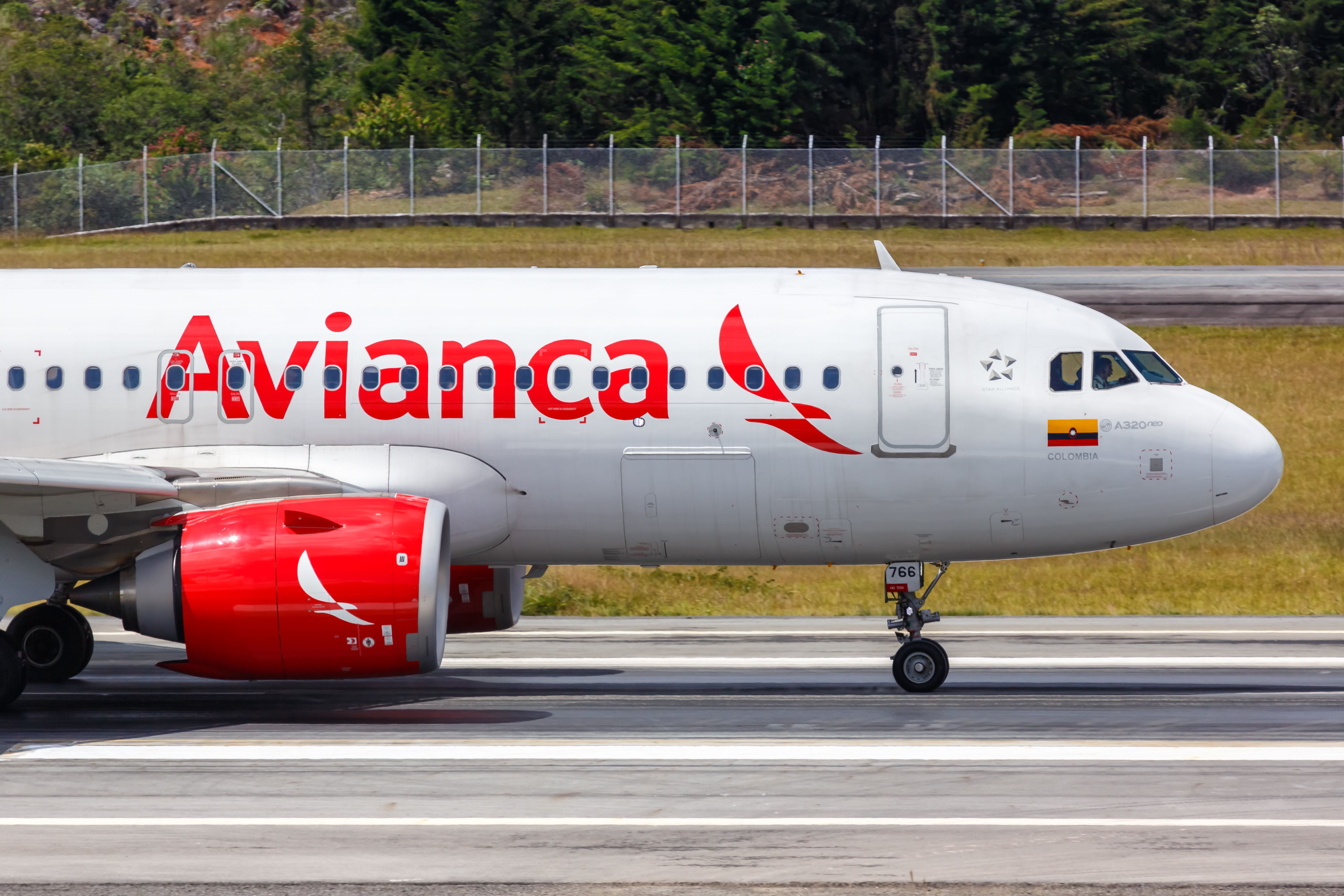 Avianca Airbus A320neo at MDE shutterstock_1872005665
