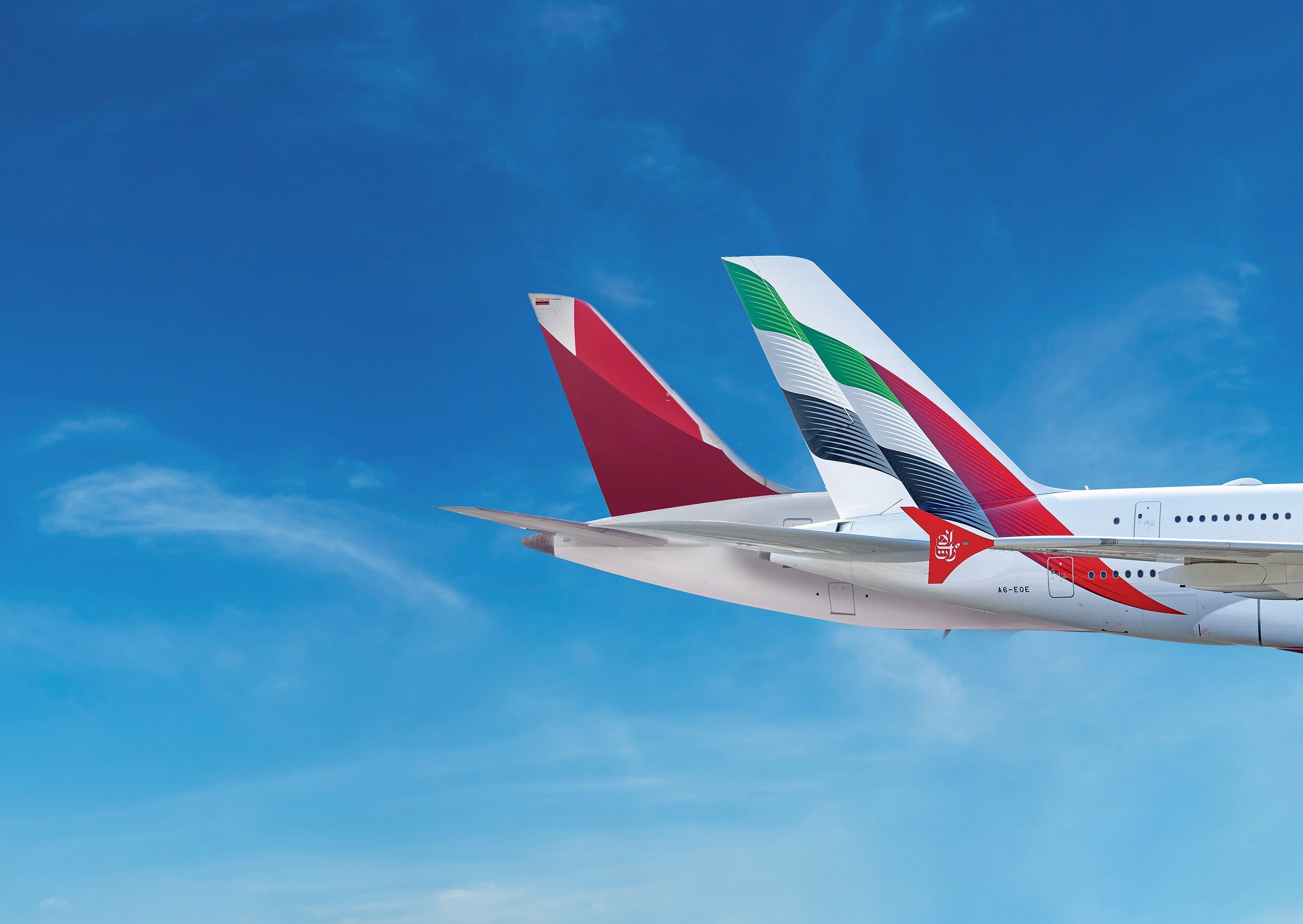 avianca and Emirates aircraft