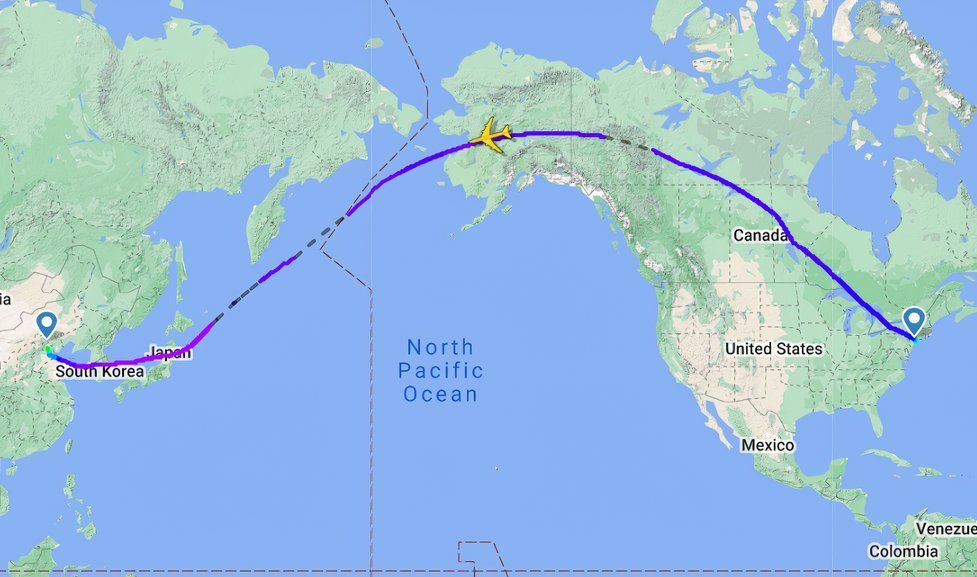 CA 74H JFK-PEK