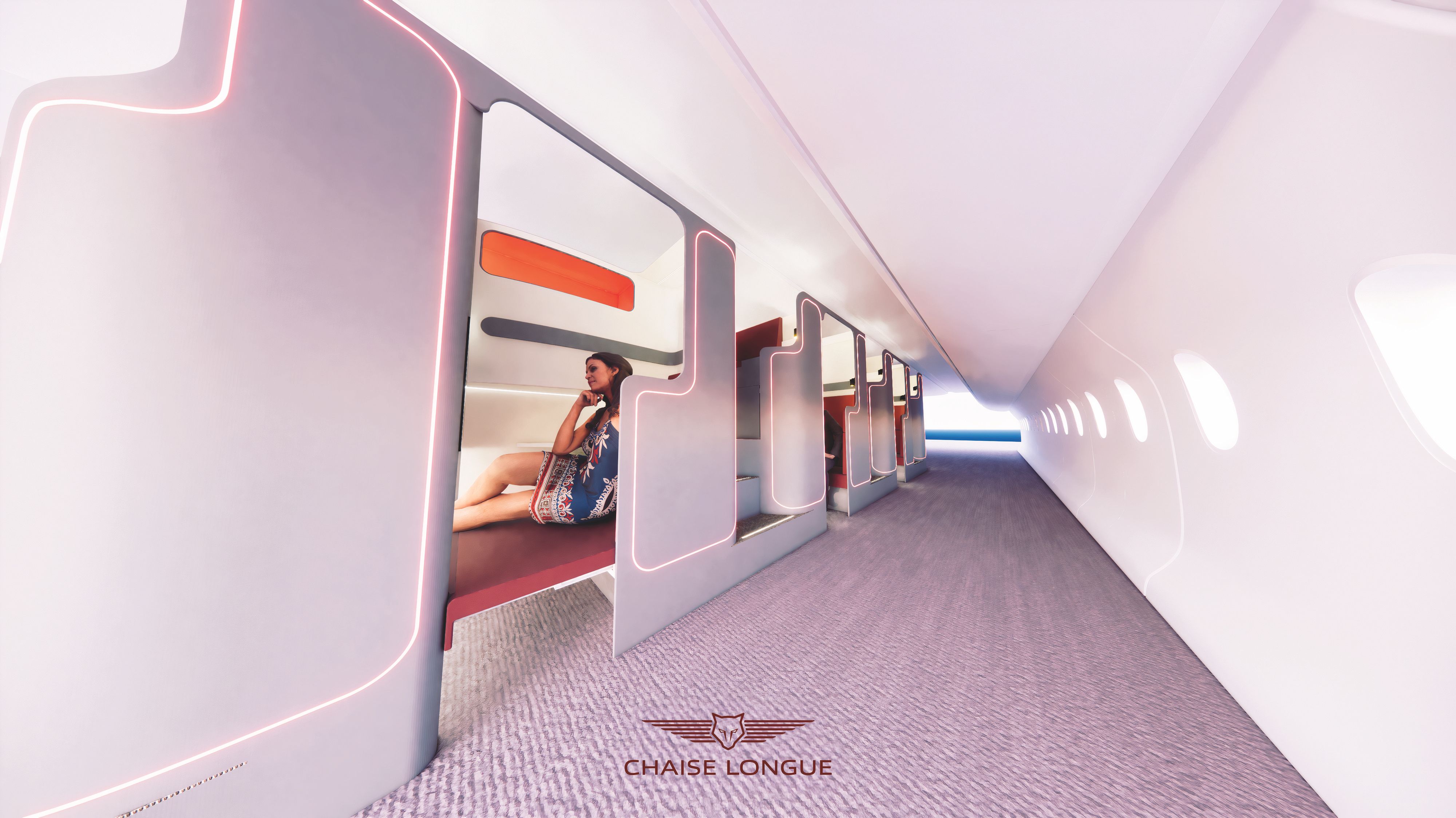 CHAISE LONGUE ELEVATED CLASS - Renders for Simpleflying5