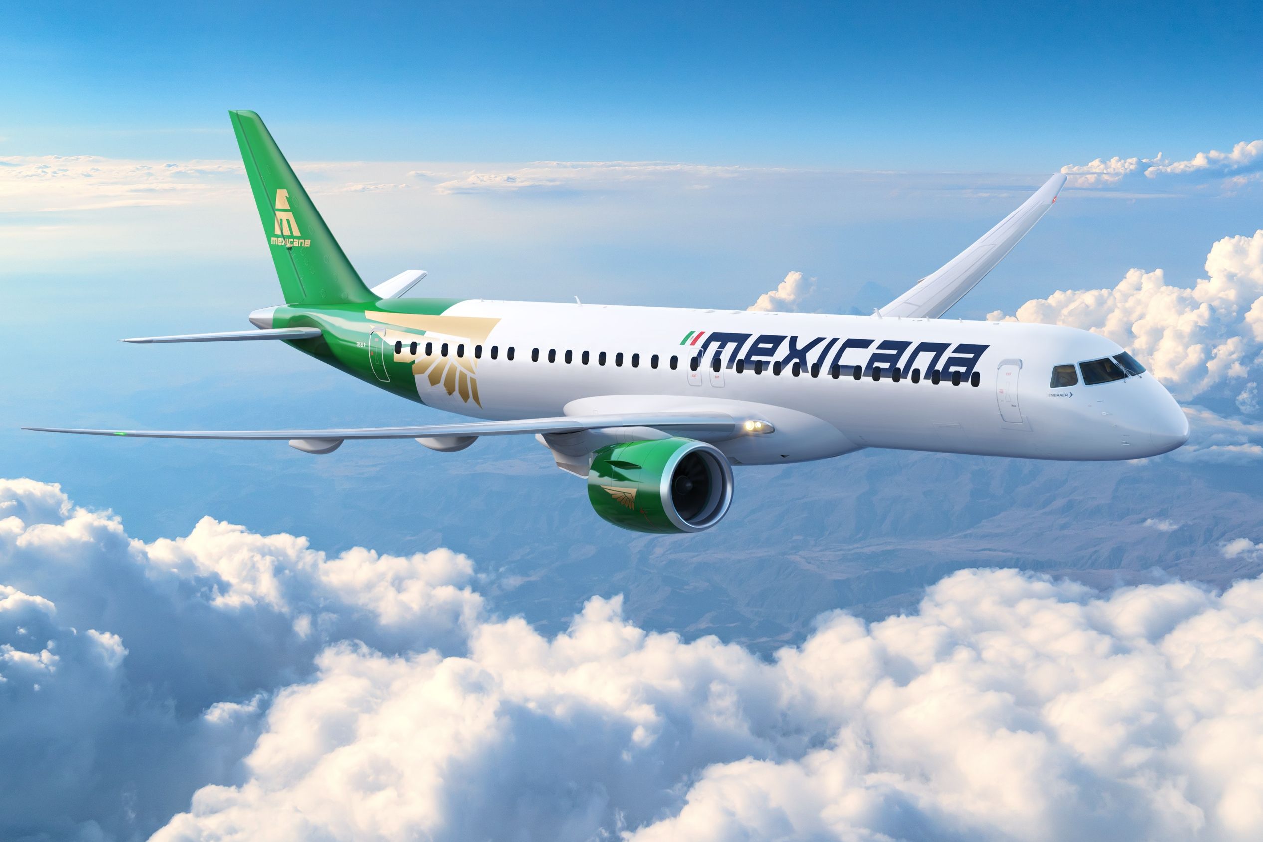 Embraer E195-E2 Mexicana