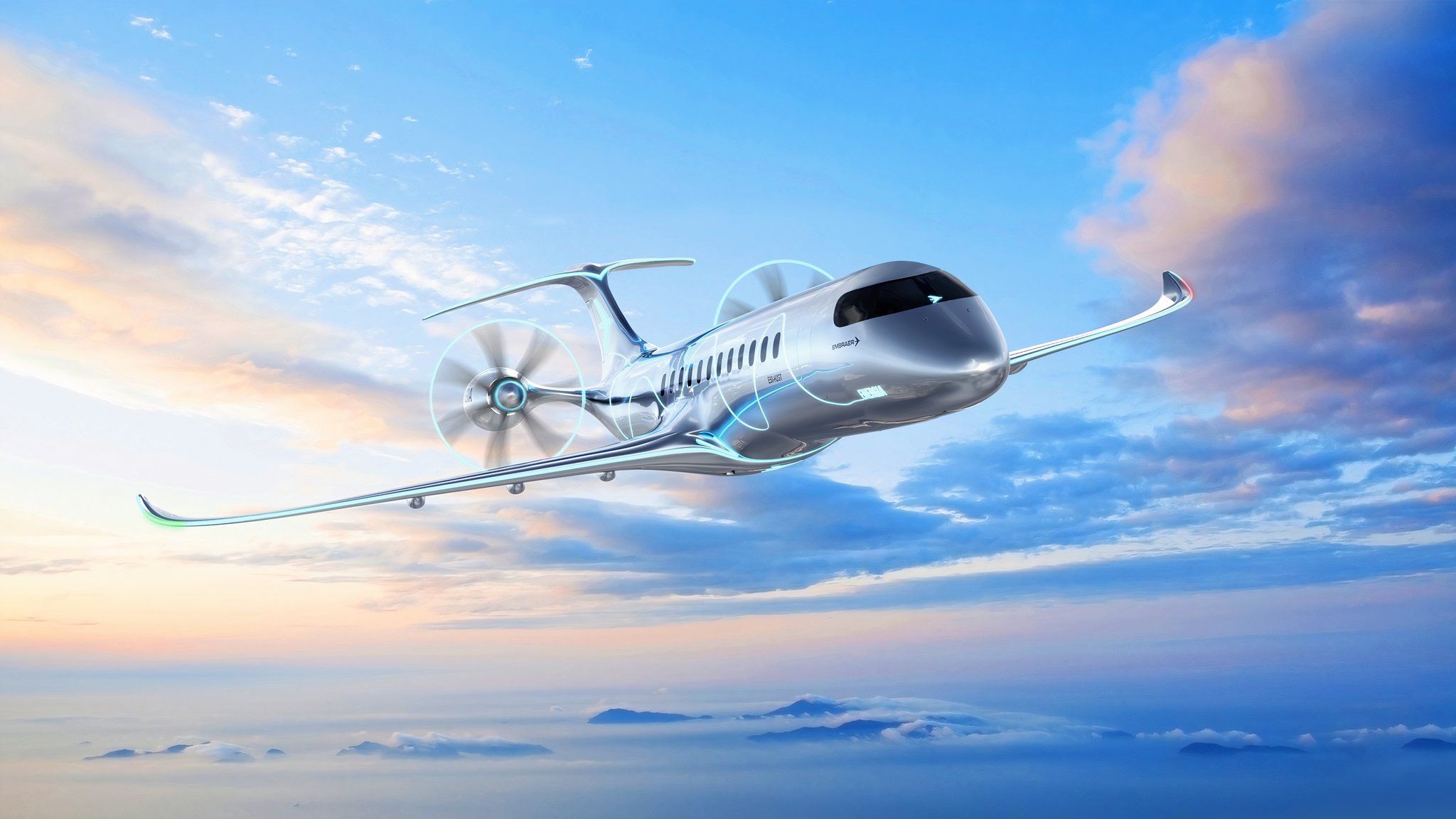 Embraer Expands Energia Study to Include Larger Aircraft with Various Propulsion Options