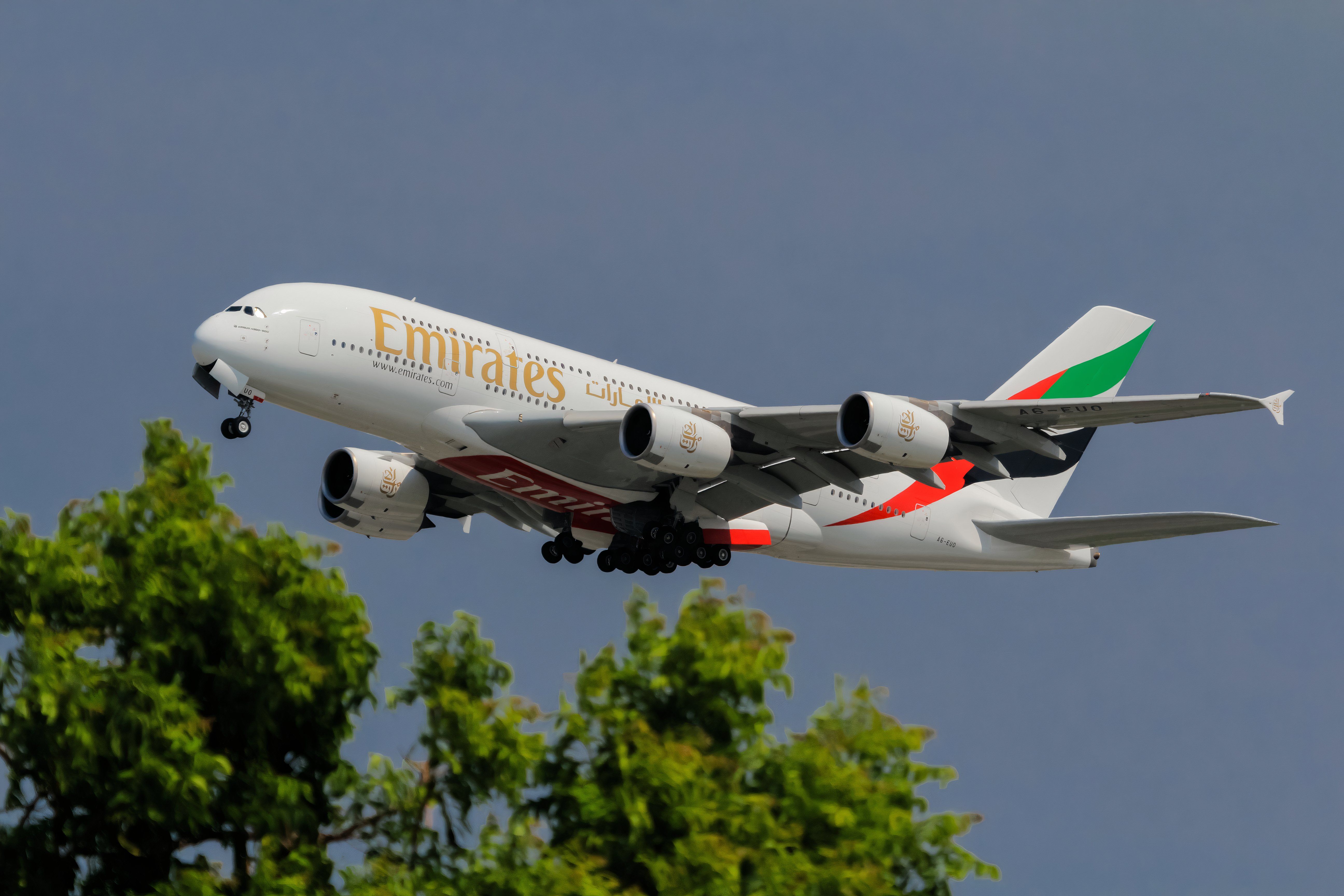 Emirates 615-seat A380 shutterstock_1159666531