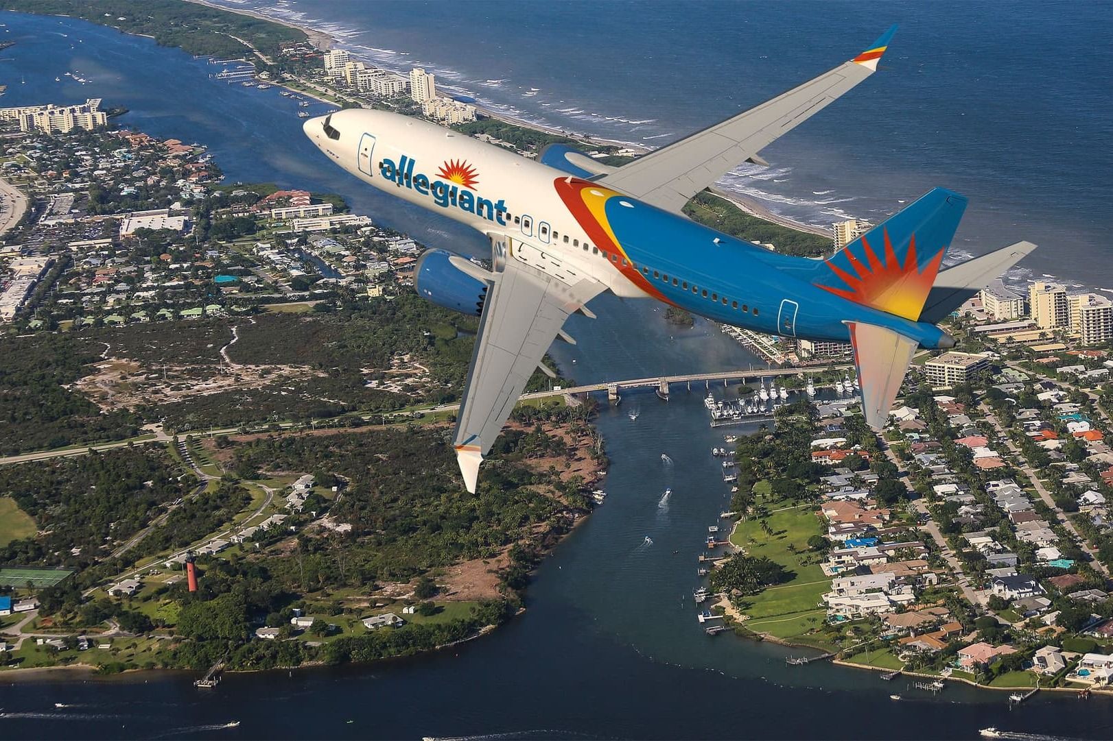 Allegiant Air Boeing 737 MAX 8-200 concept.