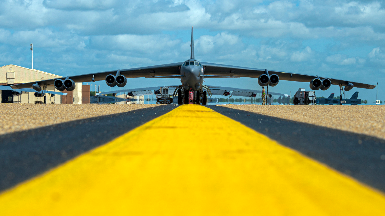 US Air Force B-52 bomber