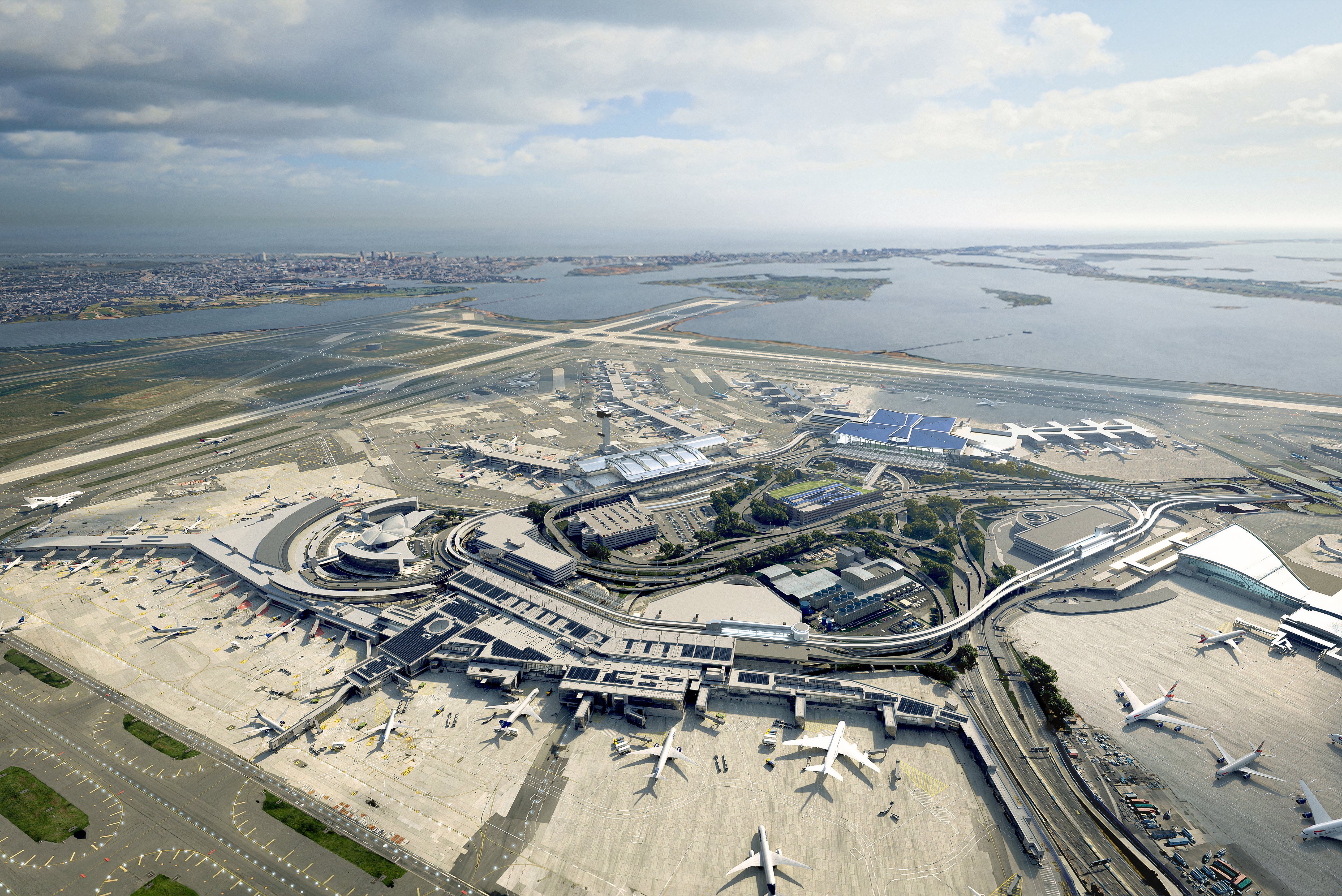 JFK Redevelopment aerial day