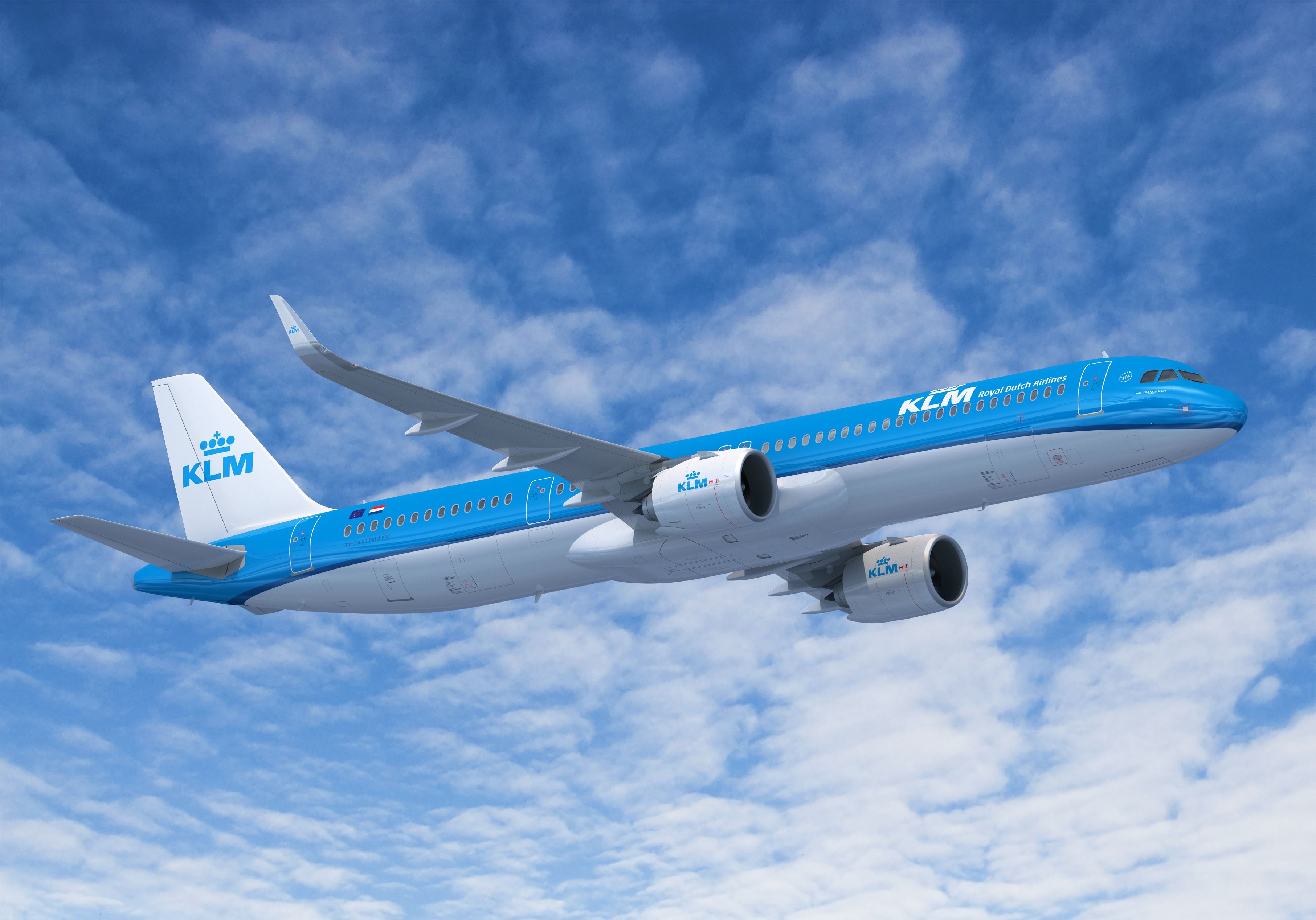 KLM Airbus A321neo rendering