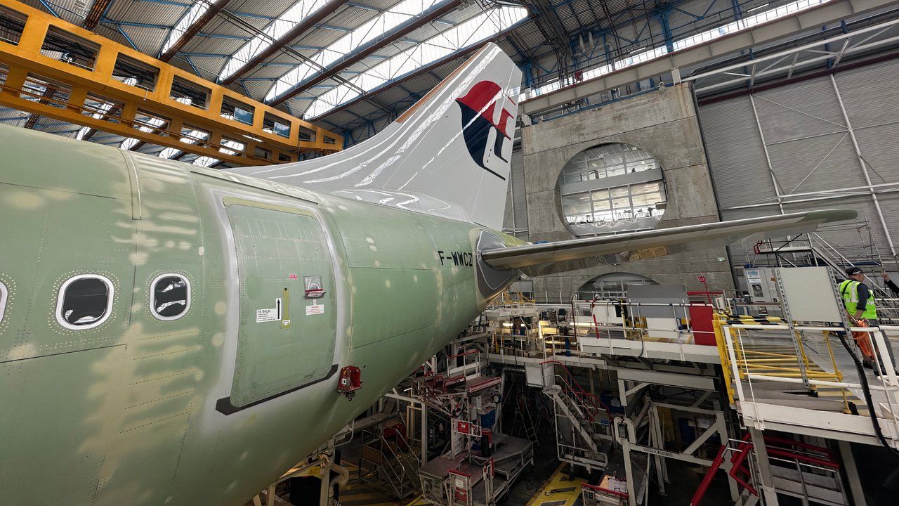 Behind-The-Scenes: Malaysia Airlines' 1st Airbus A330neo In Final Assembly