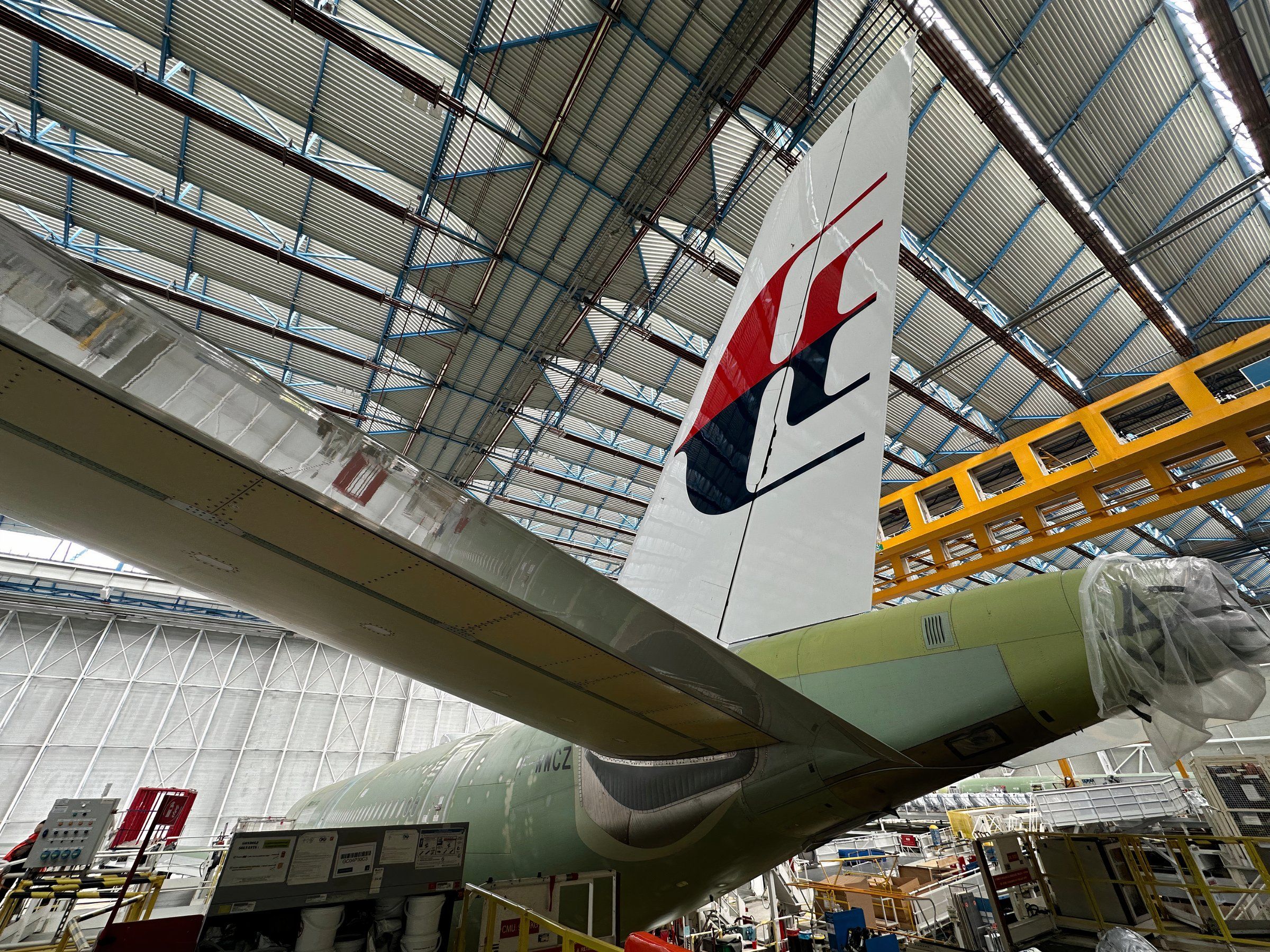 Malaysia Airlines A330neo at Airbus Final Assembly Line (4)