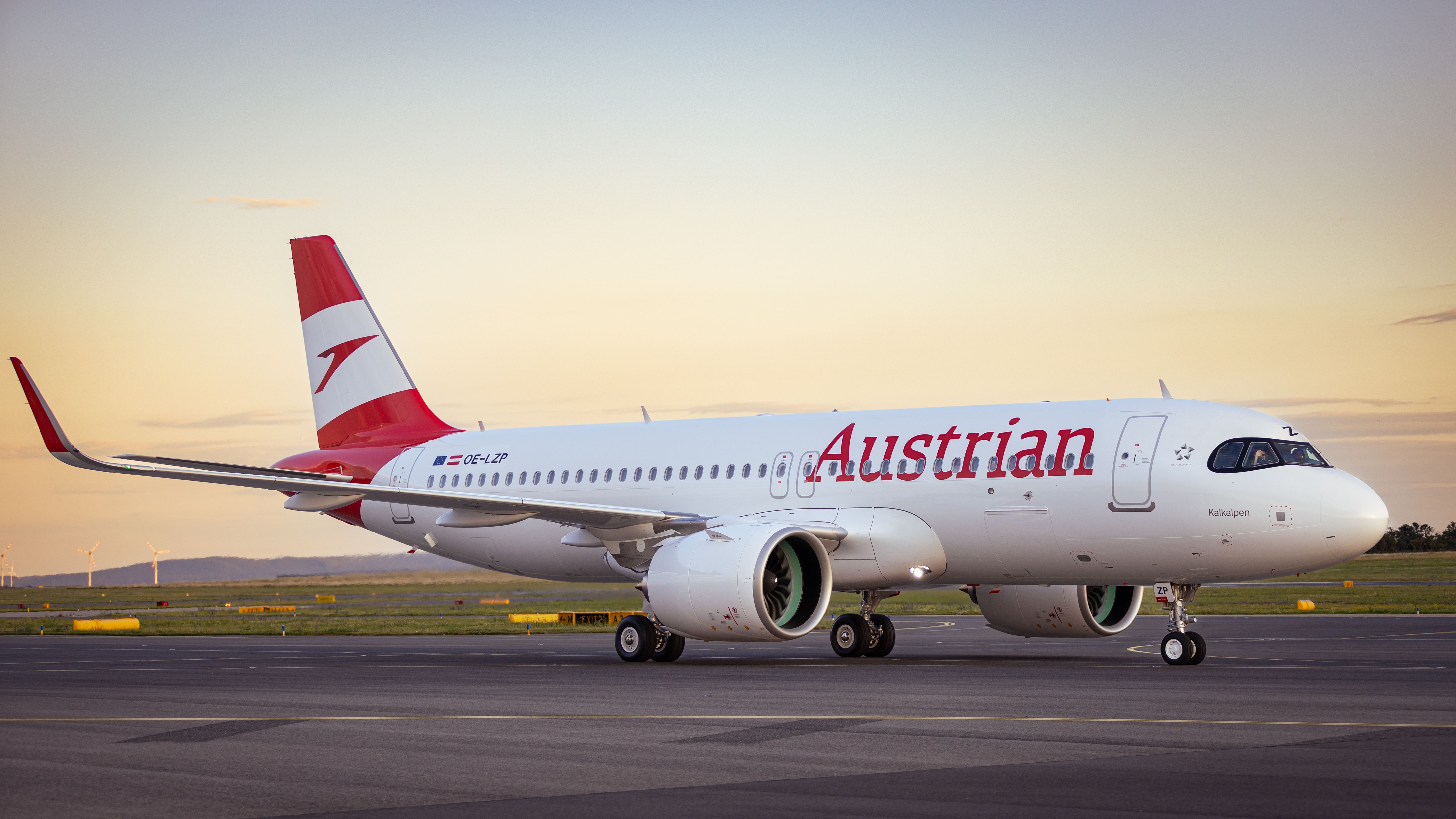 Austrian Airlines A320neo aircraft 