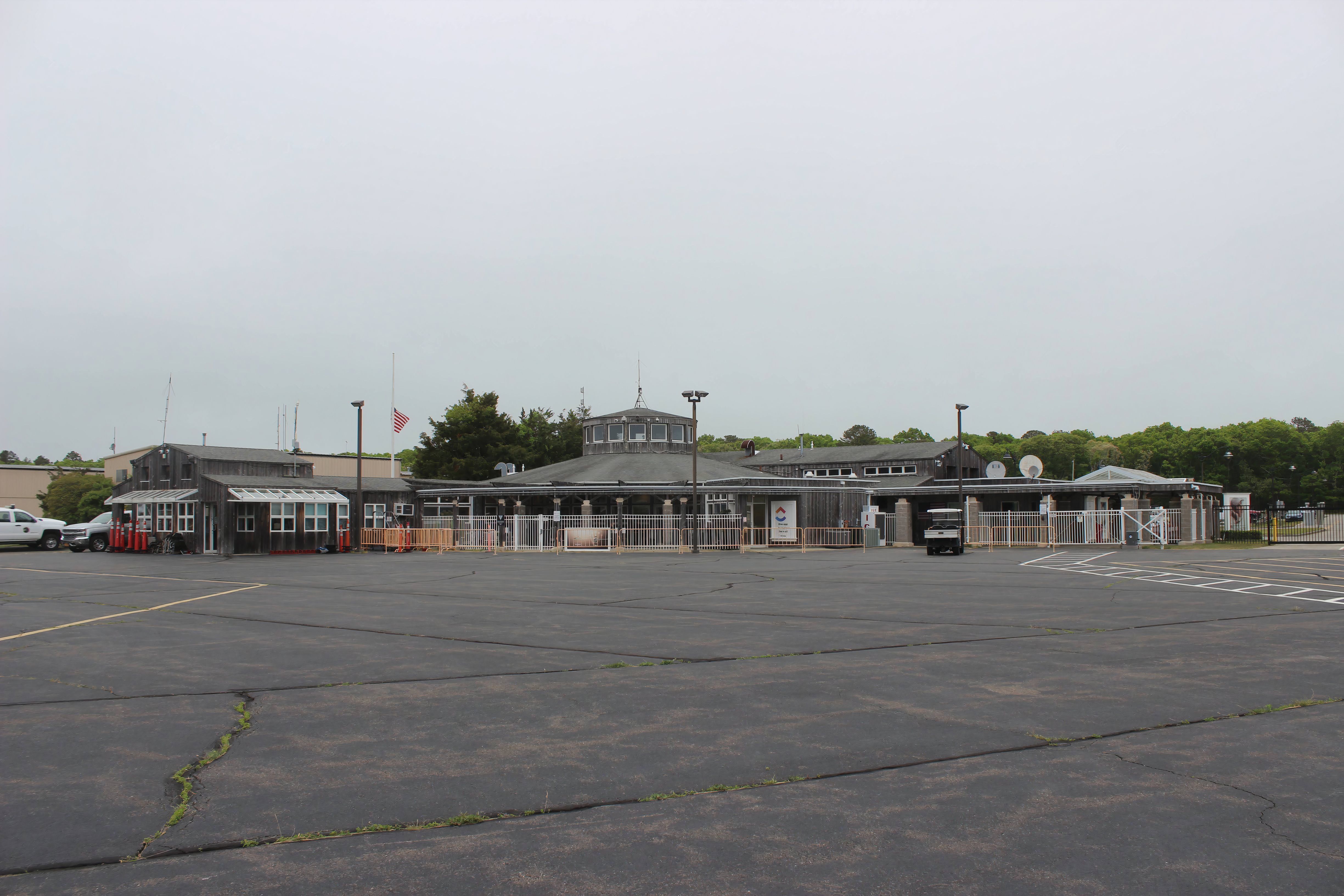 Exterior of the passenger terminal