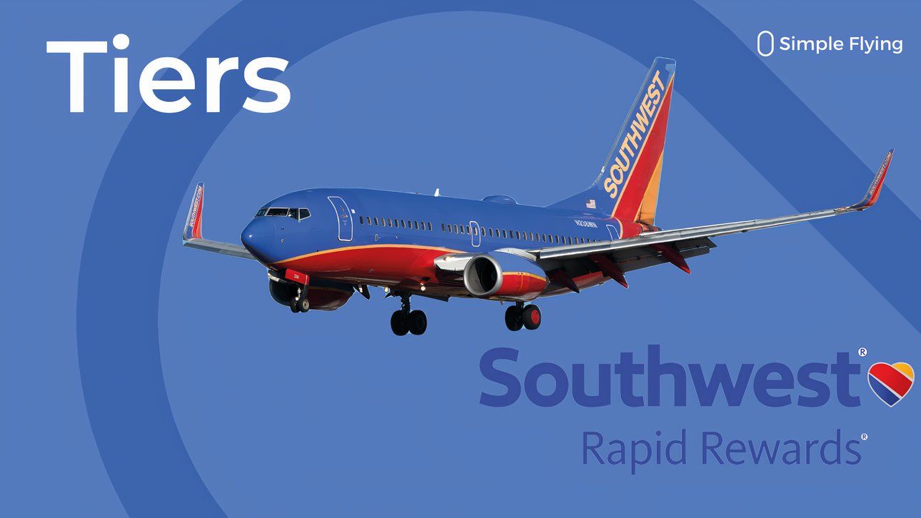 The different tiers of southwest airlines rapid rewards program