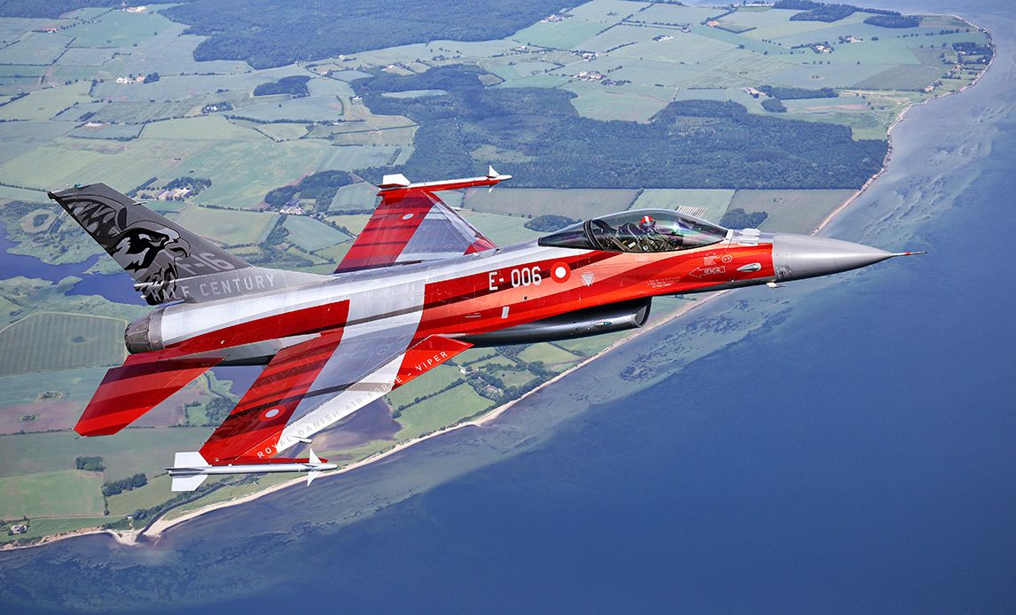 RDAF Danneborg F-16