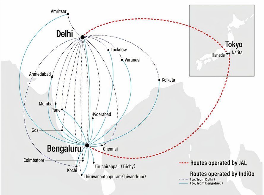 JAL-IndiGo codeshare deal