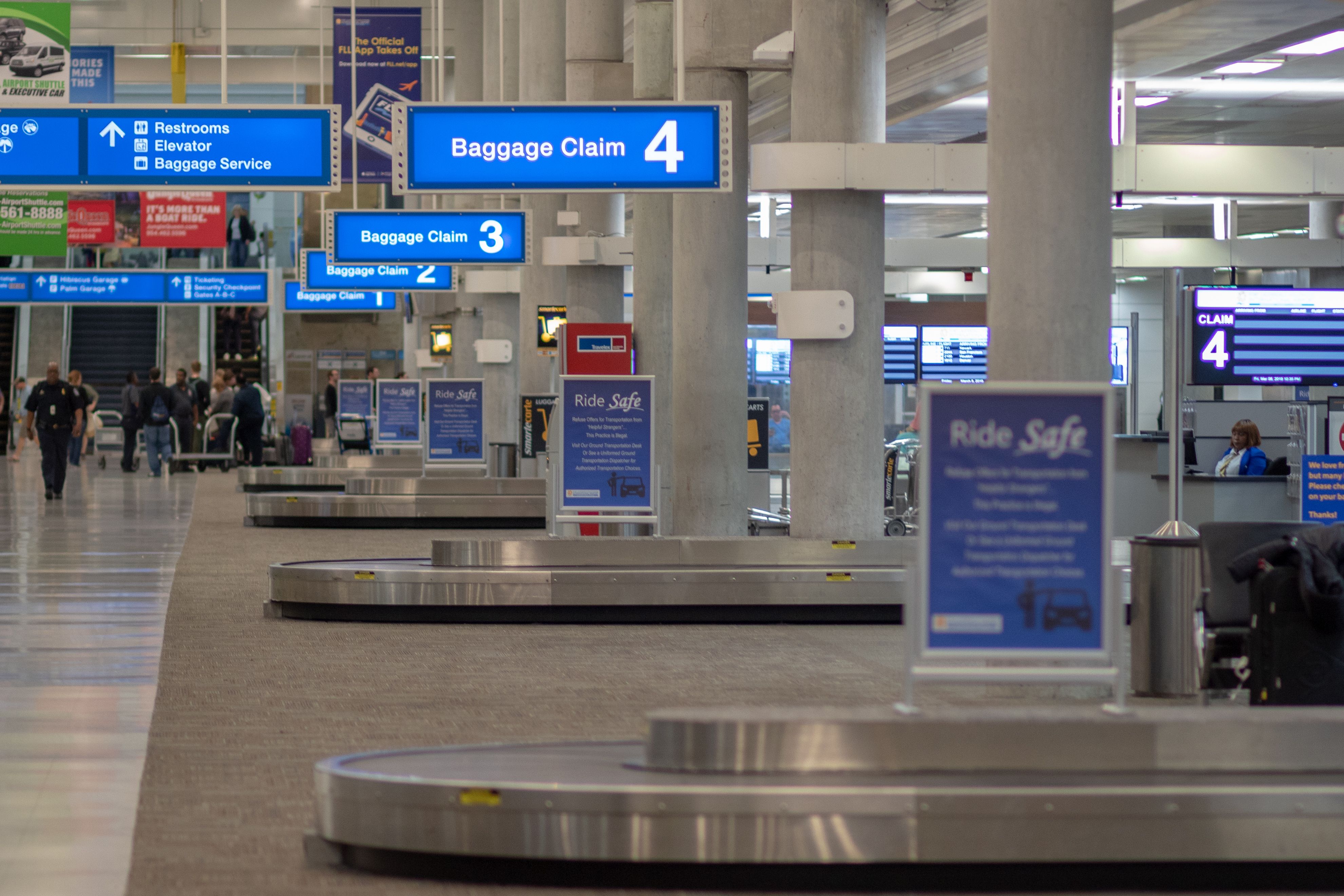 fort lauderdale baggage carousel