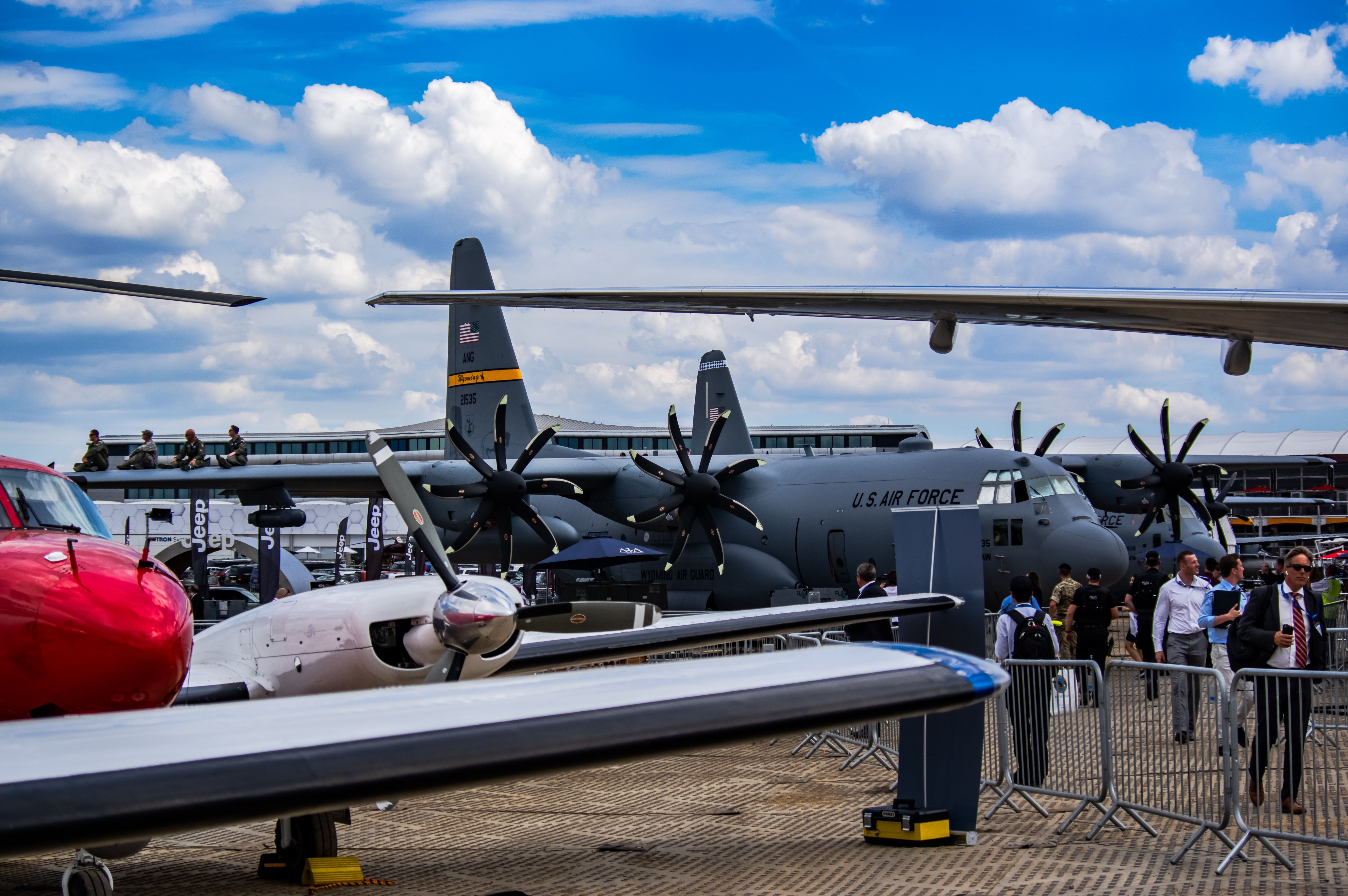 Farnborough Airshow Ground Display