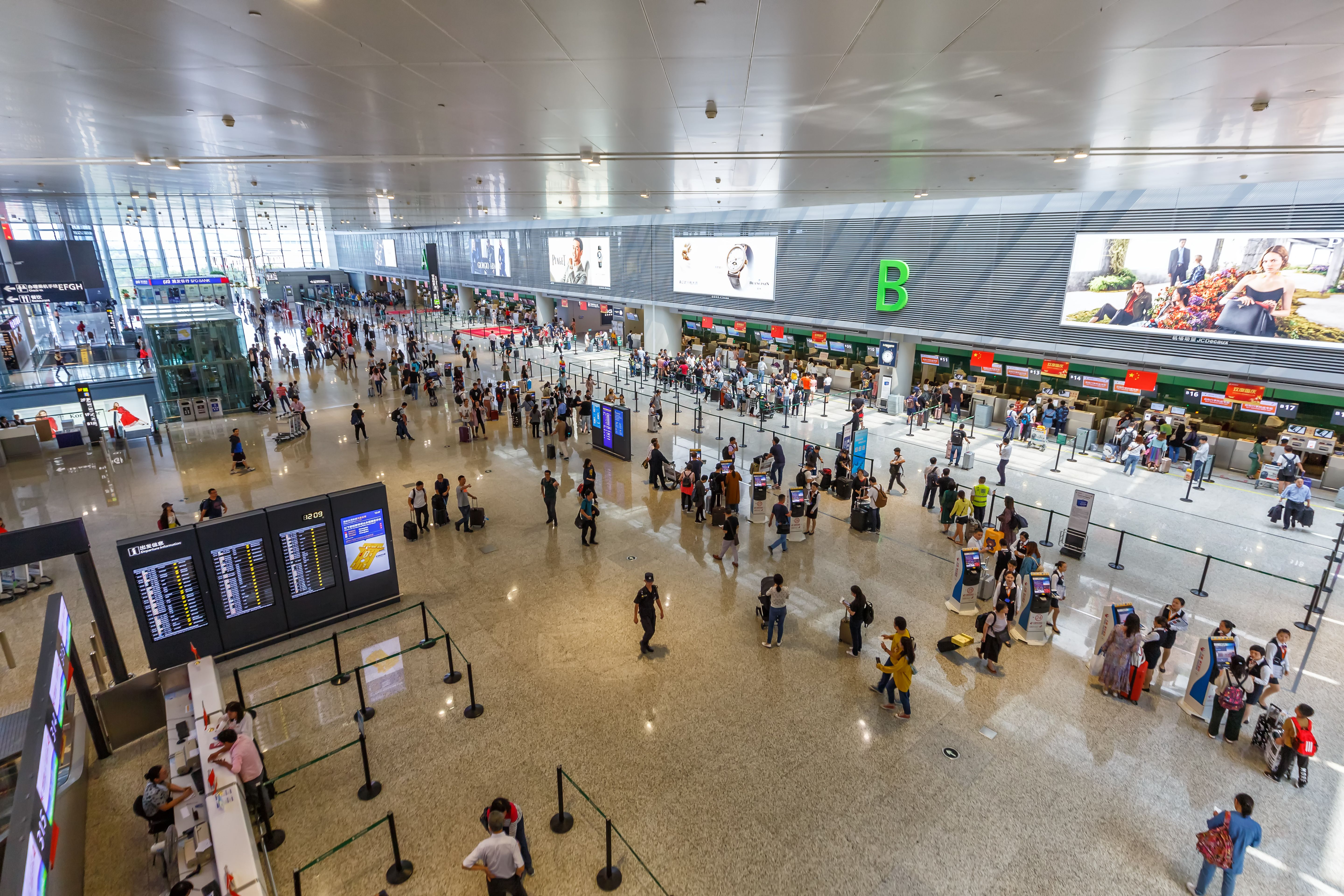 Airport terminal shutterstock_1766109767