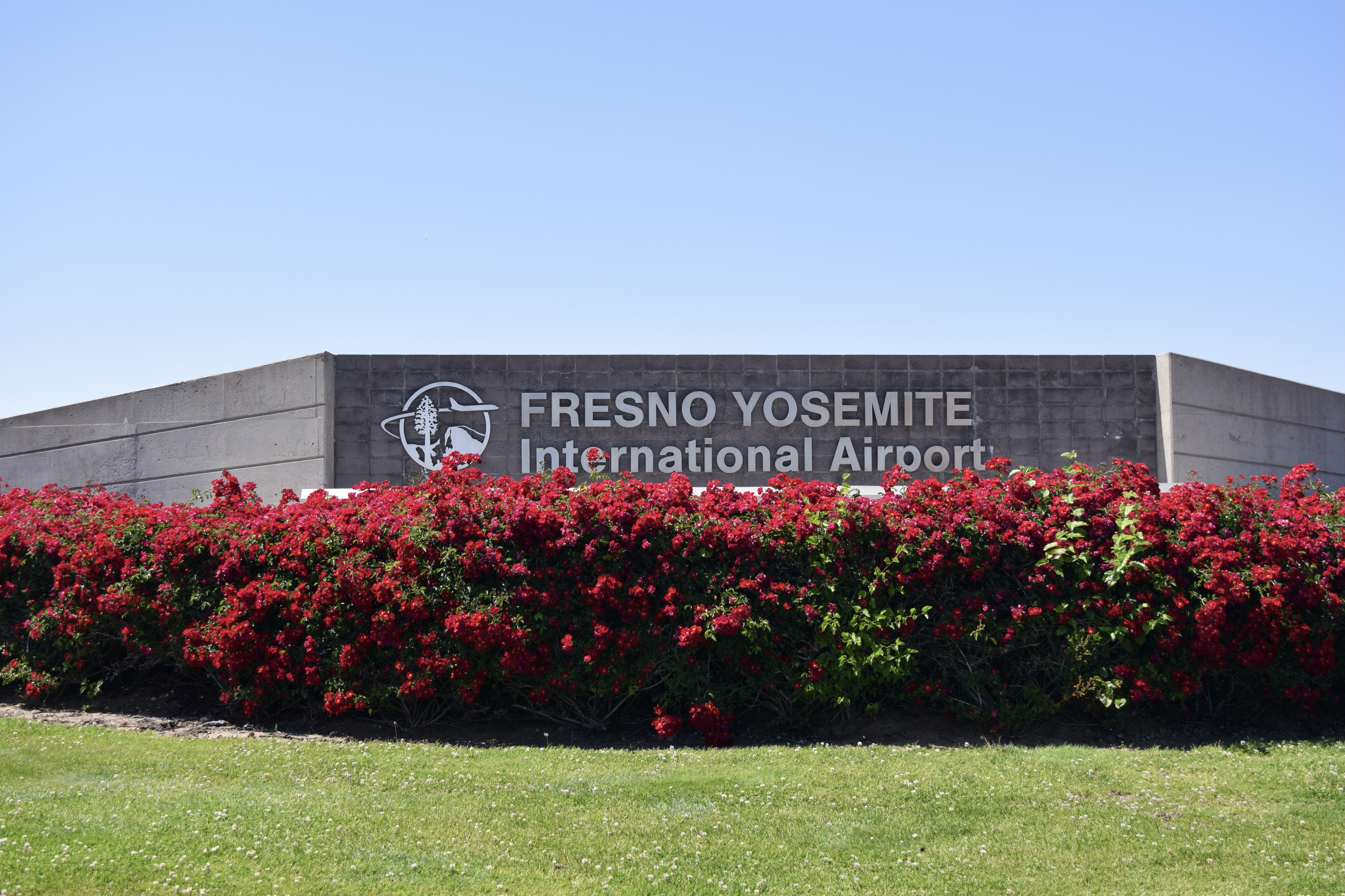 Fresno Airport Sign