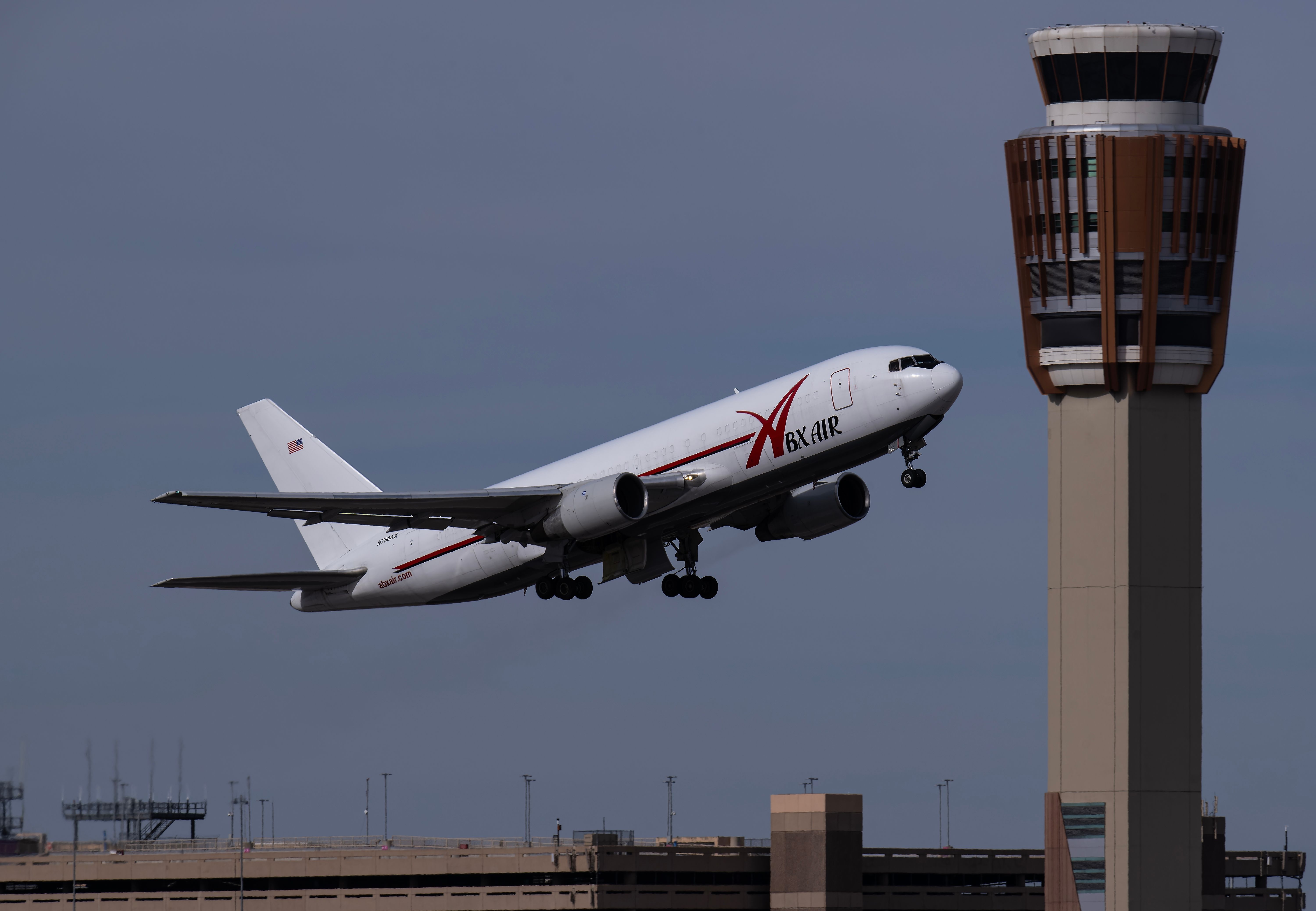 ABX Air Boeing 767 Departing Phoenix