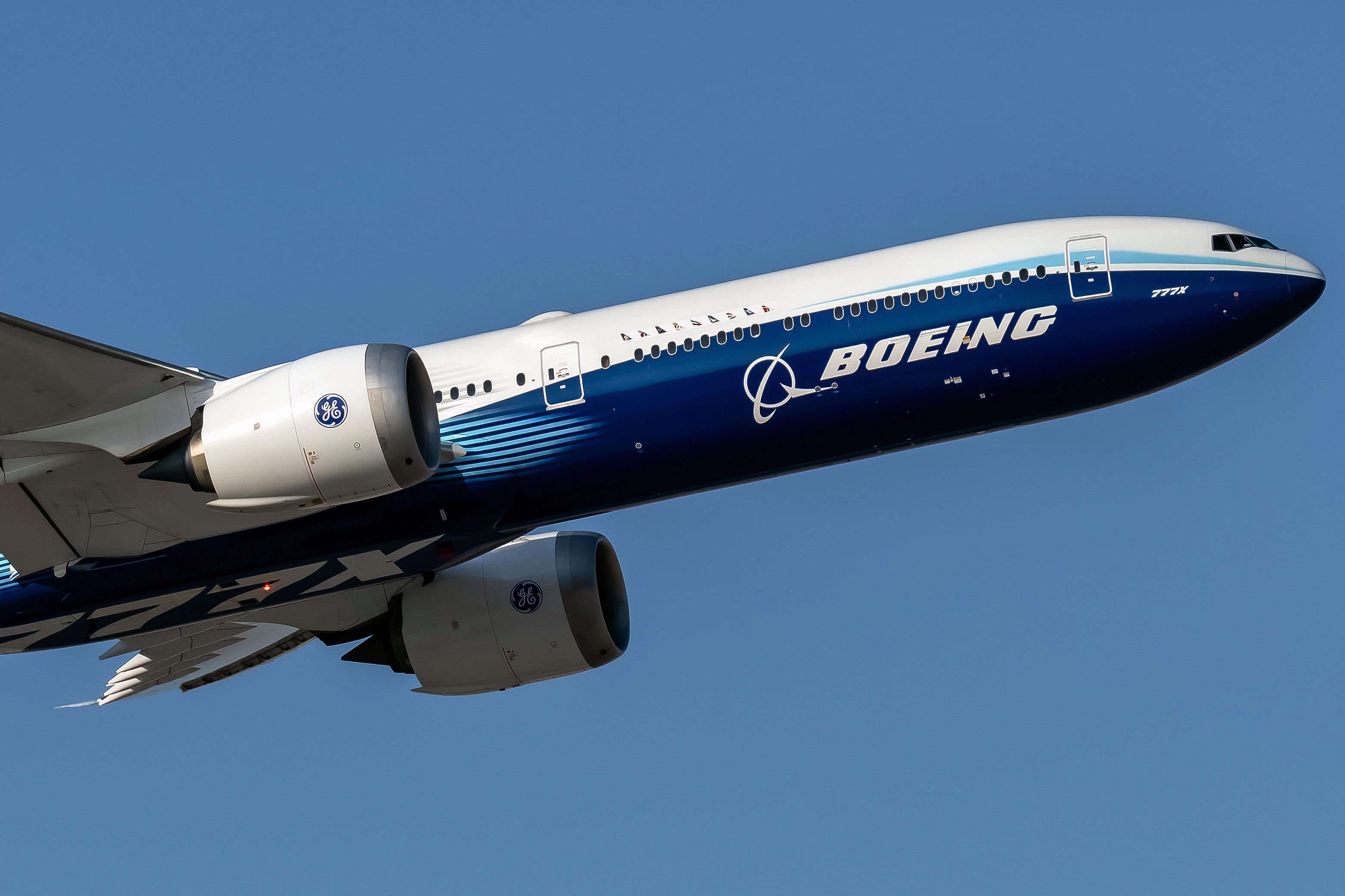 A Boeing 777x