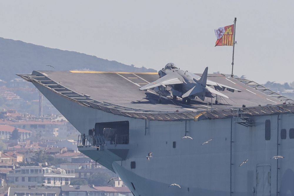 Juan Carlos I (L 61) amphibious assault ship of the Spanish Navy