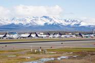 Which Foreign Passenger Airlines Serve Anchorage International Airport 
