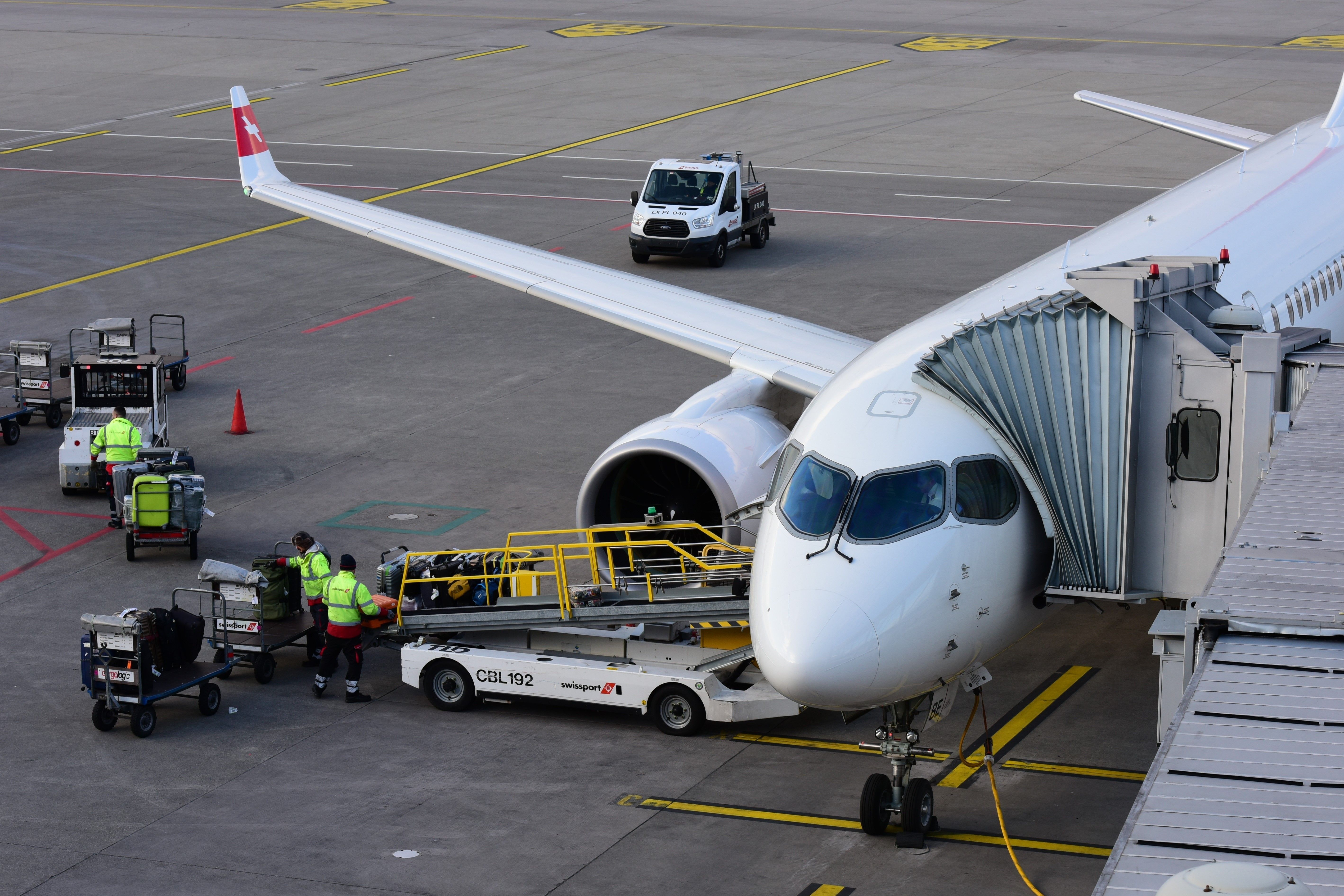 baggage loading