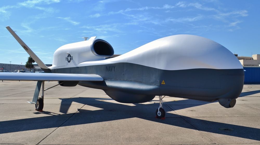 U.S. Navy's MQ-4C Triton surveillance drone