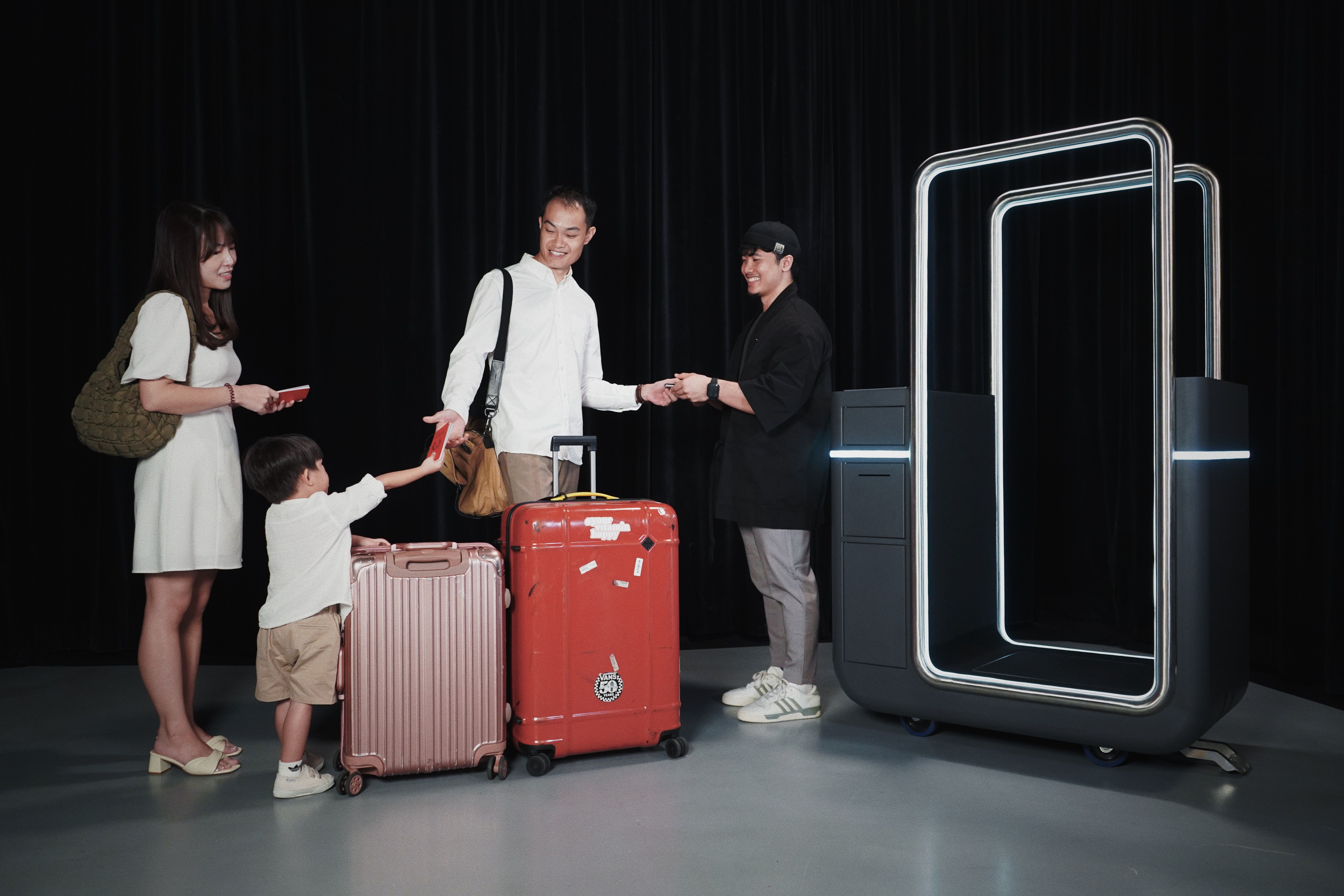 SITA Off Airport Check In Trials Singapore