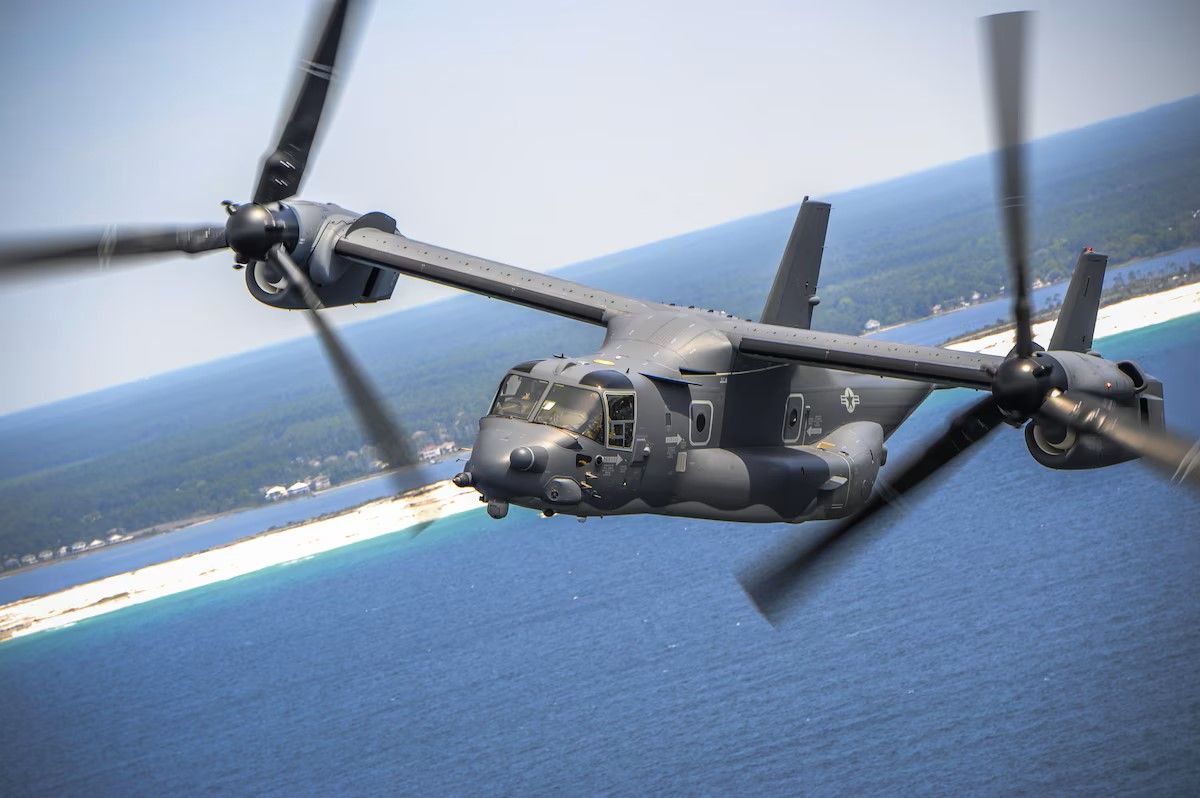 CV-22 Osprey Fatal Crash In Japan Was Due To Gearbox Failure: US Air ...