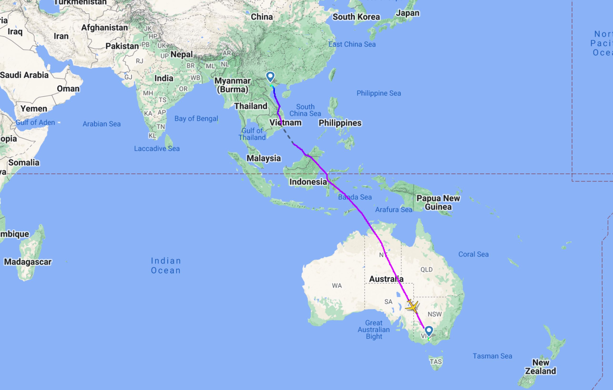 Vietjet Hanoi Melbourne Inaugural Flight